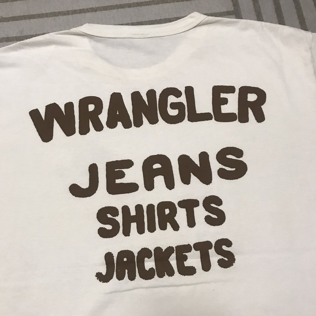 Vintage × Wrangler VINTAGE WRANGLER RARE TEE Size US XL / EU 56 / 4 - 9 Thumbnail