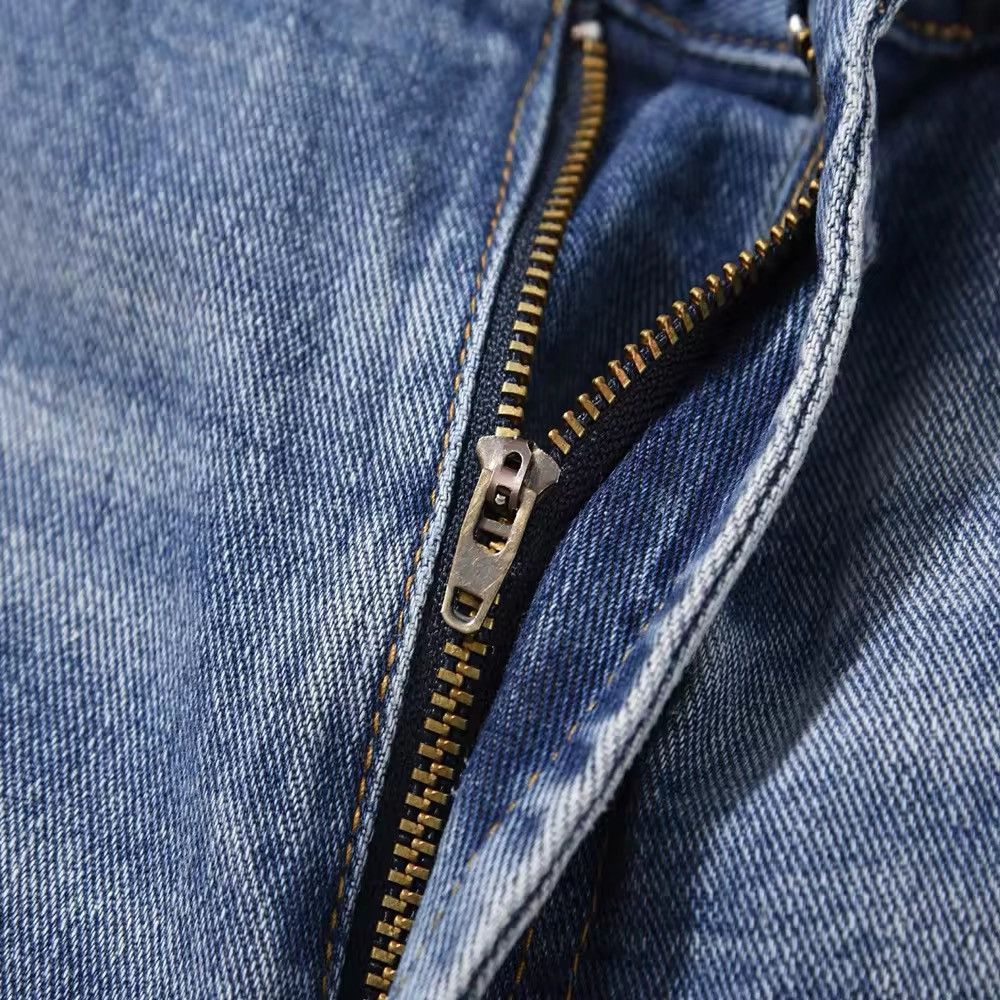 Japanese Brand × Vintage Frayed Ripped Hole Retro Vintage Jorts y2k Size US 36 / EU 52 - 7 Thumbnail