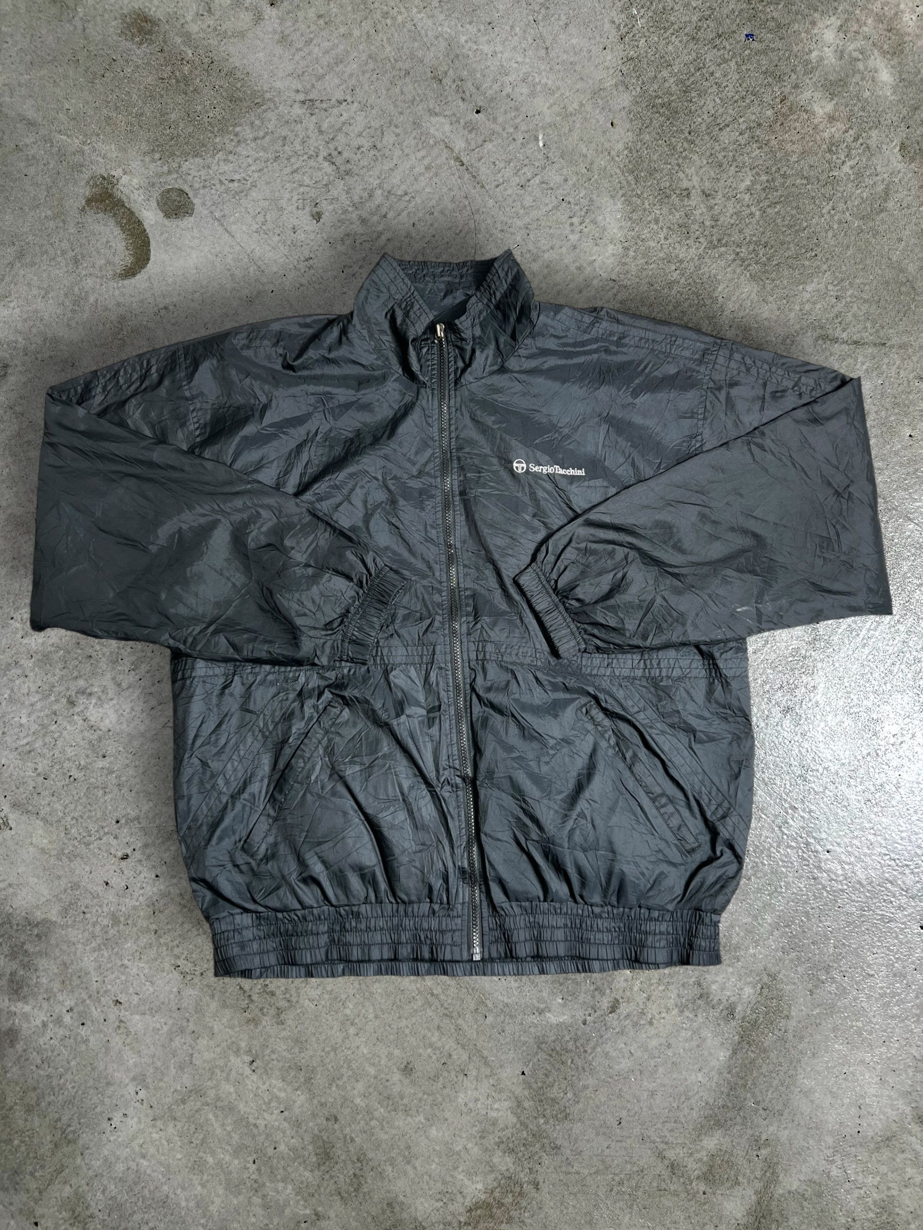 Sergio Tacchini Vintage Sergio Tacchini Windbreaker Jacket JKA432 Size US M / EU 48-50 / 2 - 1 Thumbnail