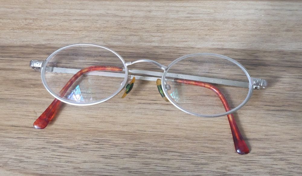 Japanese Brand Harajuku Glasses Matte Gold Size ONE SIZE - 1 Thumbnail