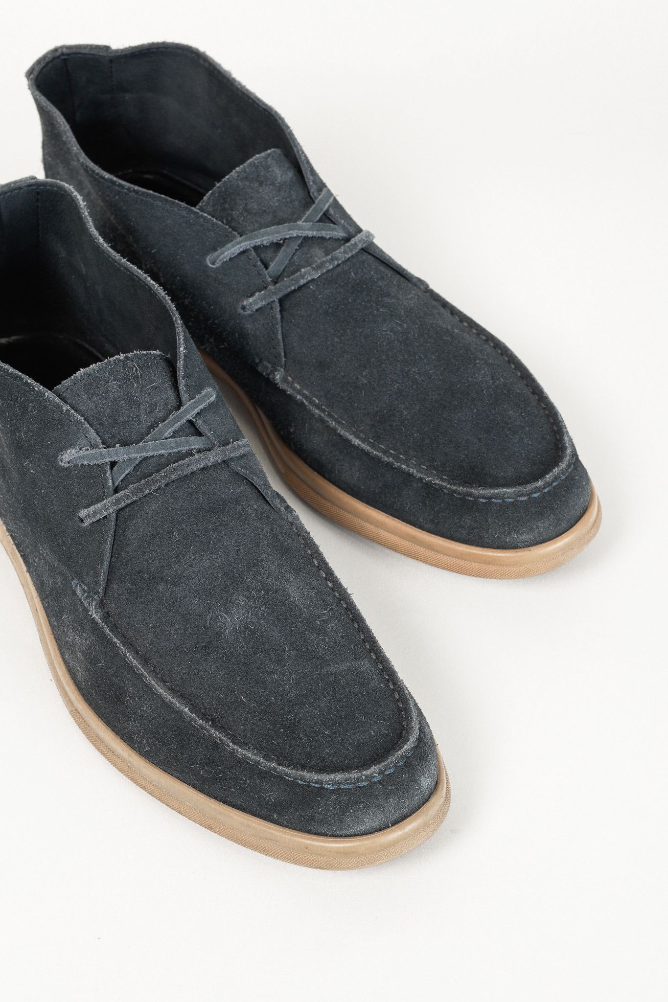 Brunello Cucinelli Brunello Cucinelli Suede Top Stitched Chukka Desert Boots Size US 10 / EU 43 - 6 Thumbnail