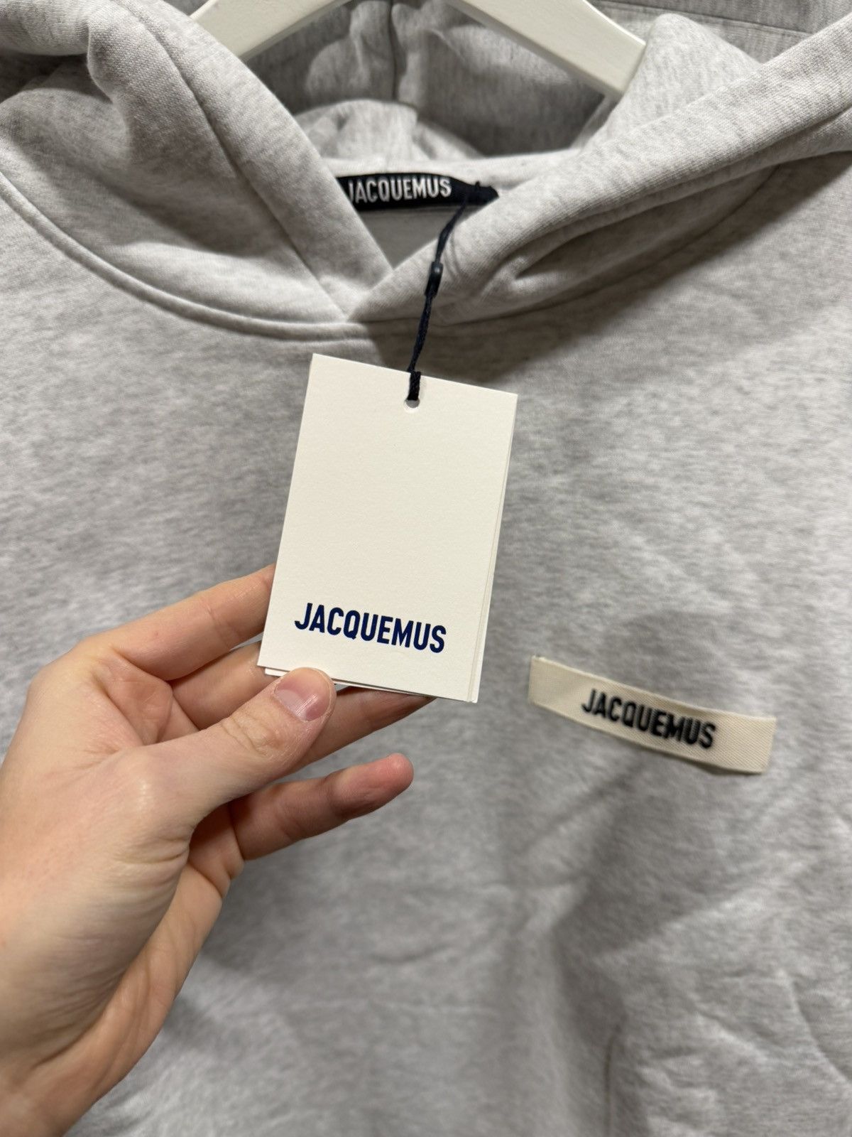 Jacquemus Jacquemus Gros Grain Hoodie NEW 495$ Size US L / EU 52-54 / 3 - 3 Thumbnail