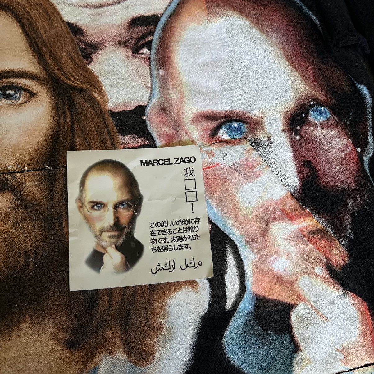 Asspizza × Marcel Zago Marcel Zago Momar Orlando Jesus Kanye Triple Face Hoodie Size US M / EU 48-50 / 2 - 4 Thumbnail