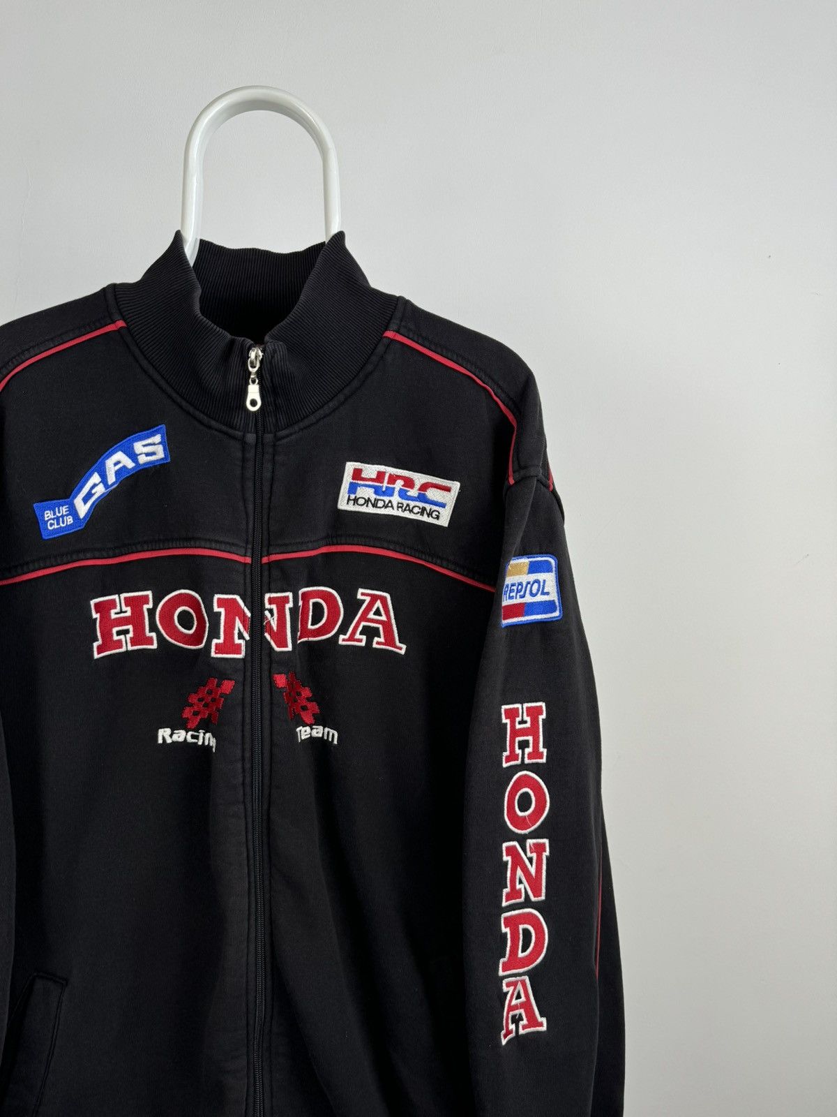 Vintage Vintage Honda Racing Big Logo Zip Size US XL / EU 56 / 4 - 2 Thumbnail