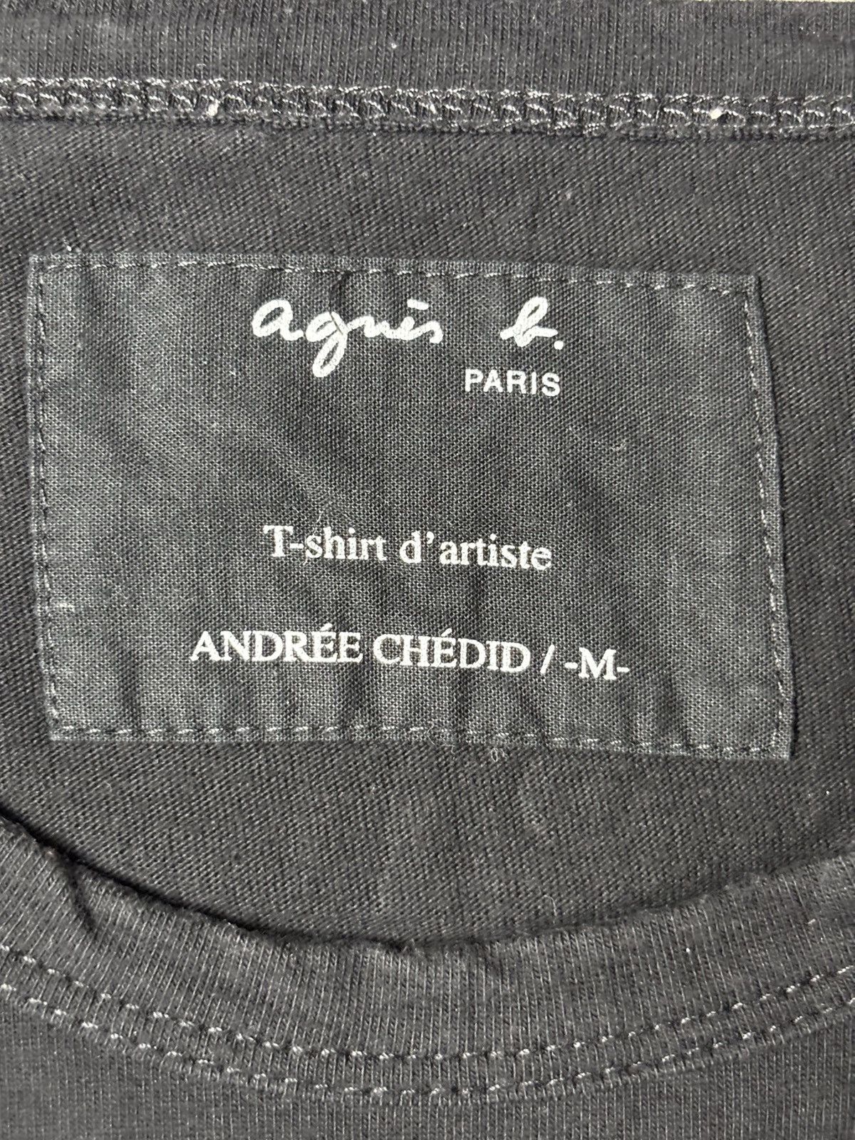 Designer × agnes b. 2000s Agnes B x Andree Chedid Longsleeve Poem Tee Size US S / EU 44-46 / 1 - 6 Thumbnail