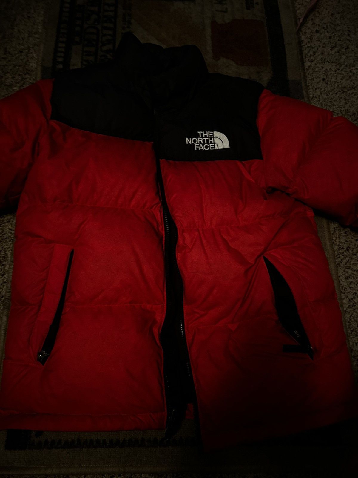 Image of The North Face North Face Puffer in Red, Men's (Size XS)