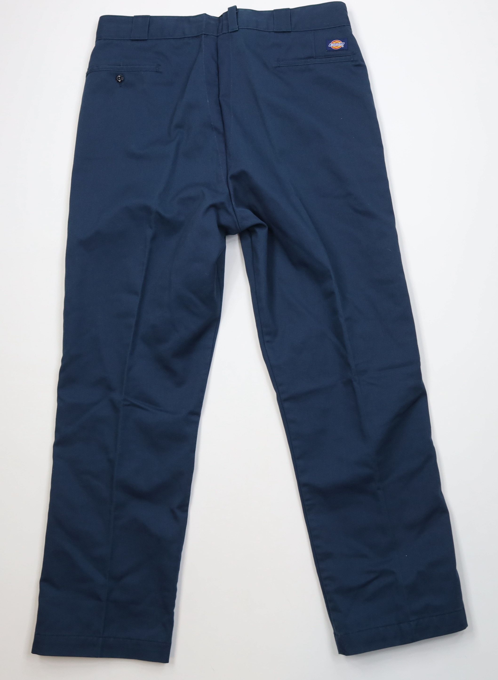 Dickies Vintage 70s Dickeis Chamois Lined Wide Leg Pants Blue USA Size US 38 / EU 54 - 11 Thumbnail