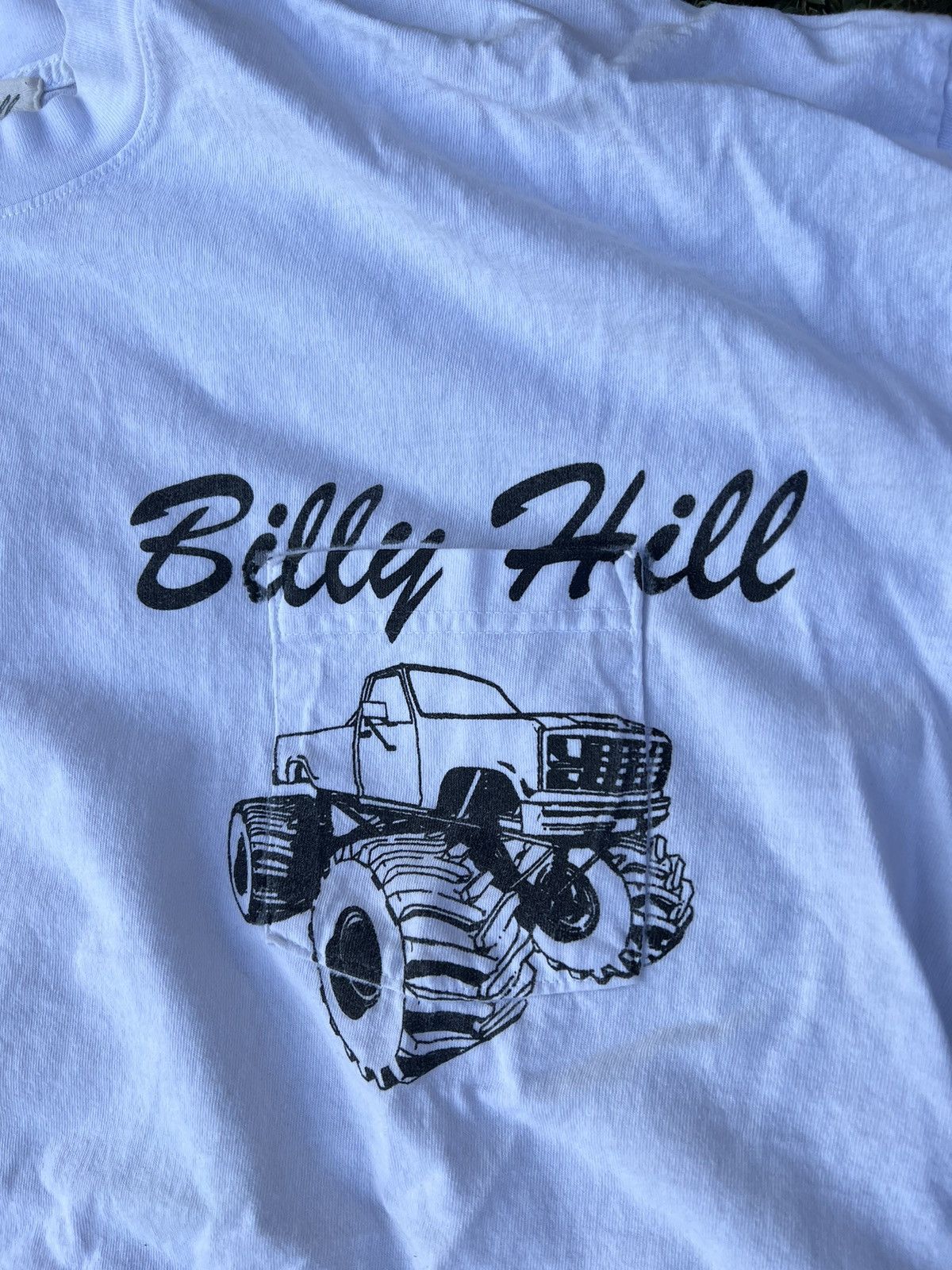Billy Hill RARE Billy Hill Monster Truck Graveyard Pocket T-Shirt Size US XL / EU 56 / 4 - 2 Thumbnail