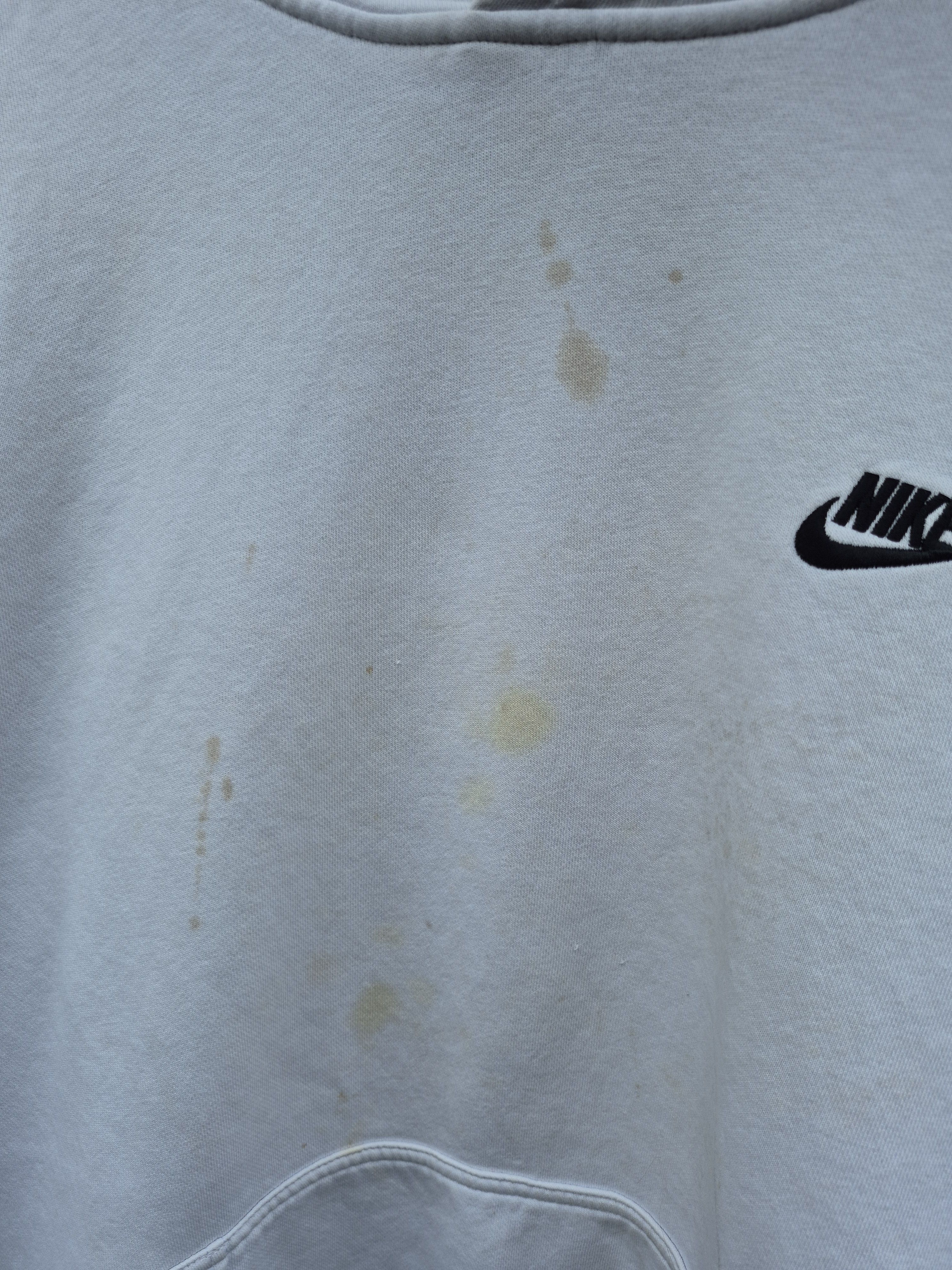 Nike 🔥 Nike Small Swoosh Pullover Hoodie Sweater Sweatshirt Size US XL / EU 56 / 4 - 3 Thumbnail