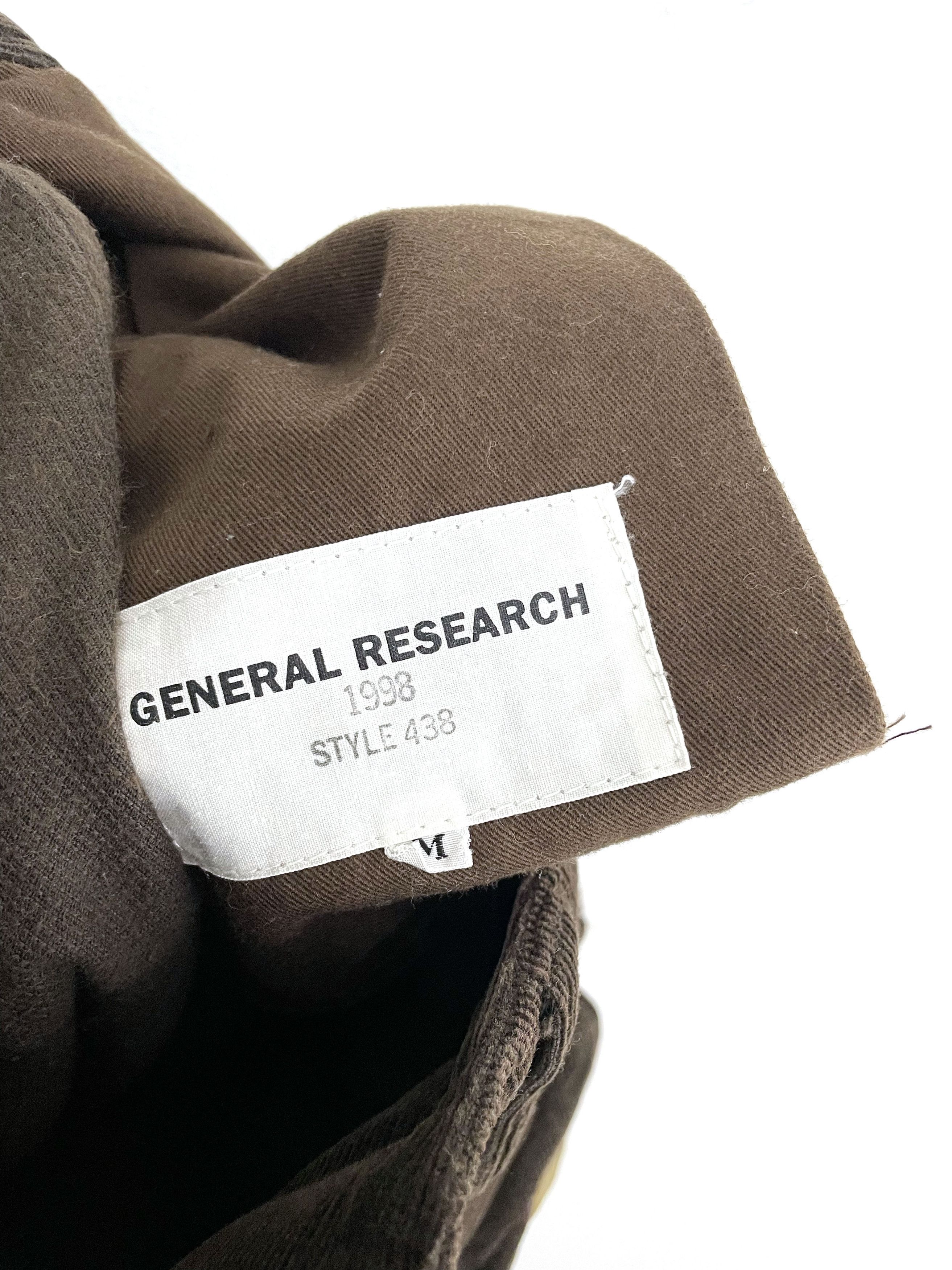 General Research 1998 Corduroy Pocket Pants Size US 30 / EU 46 - 10 Thumbnail