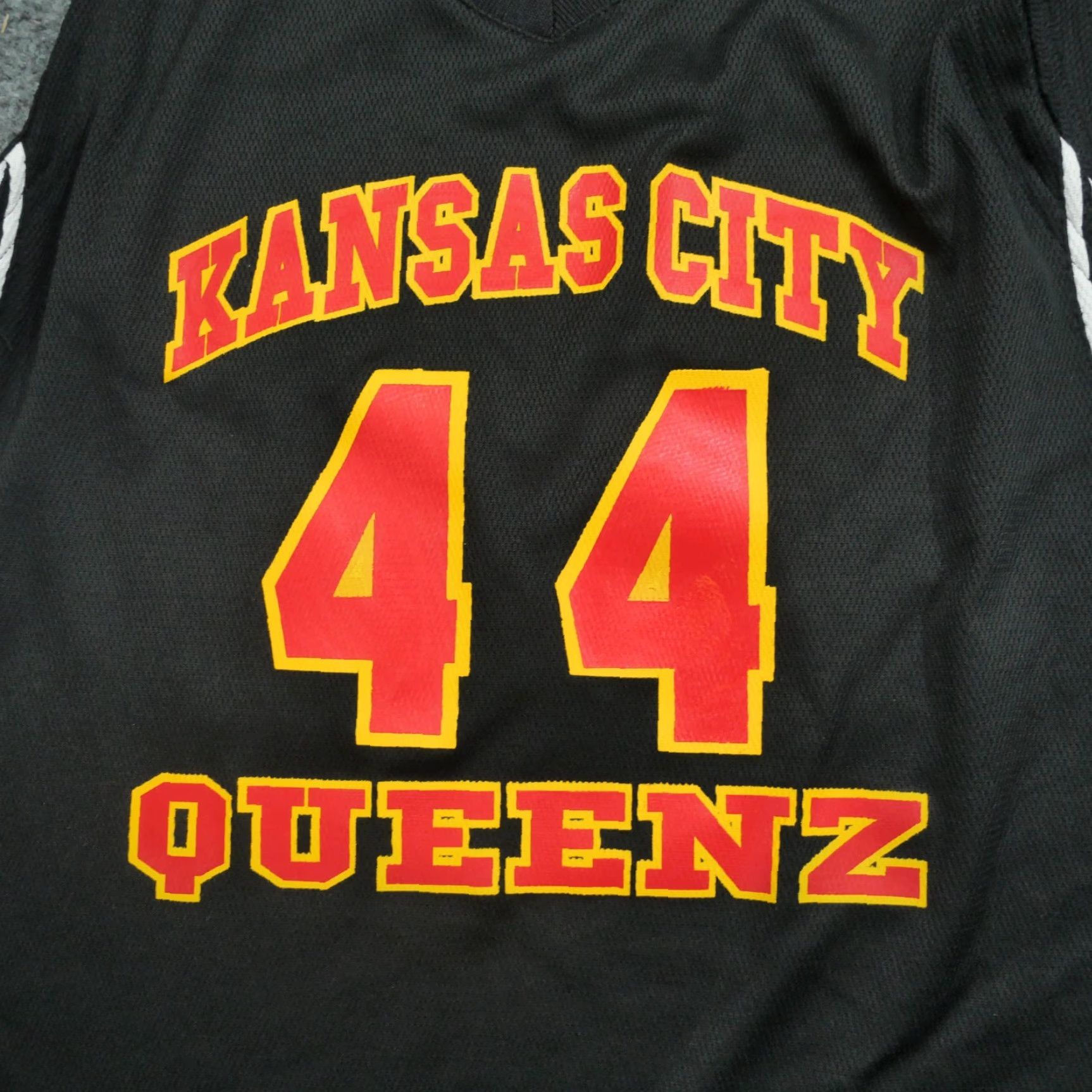 Adidas Adidas Basketball Jersey Womens Small Black White Kansas City Queenz Basketball Jersey Size S / US 4 / IT 40 - 3 Thumbnail