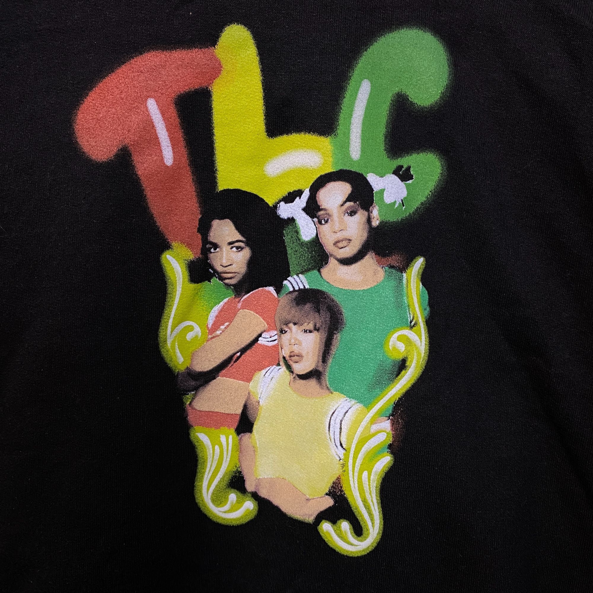 Other TLC Ohhh On the TLC Tip Airbrush Urban Pop Group Hoodie L Size US L / EU 52-54 / 3 - 2 Thumbnail