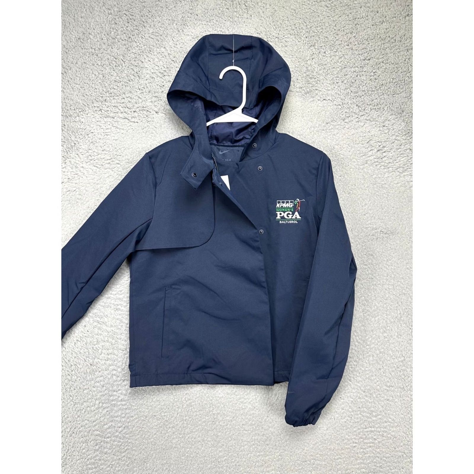 Nike Nike Repel Jacket Womens XS Blue PGA Baltusrol Snap Hoodie Waterproof Ladies NEW Size XS / US 0-2 / IT 36-38 - 5 Thumbnail