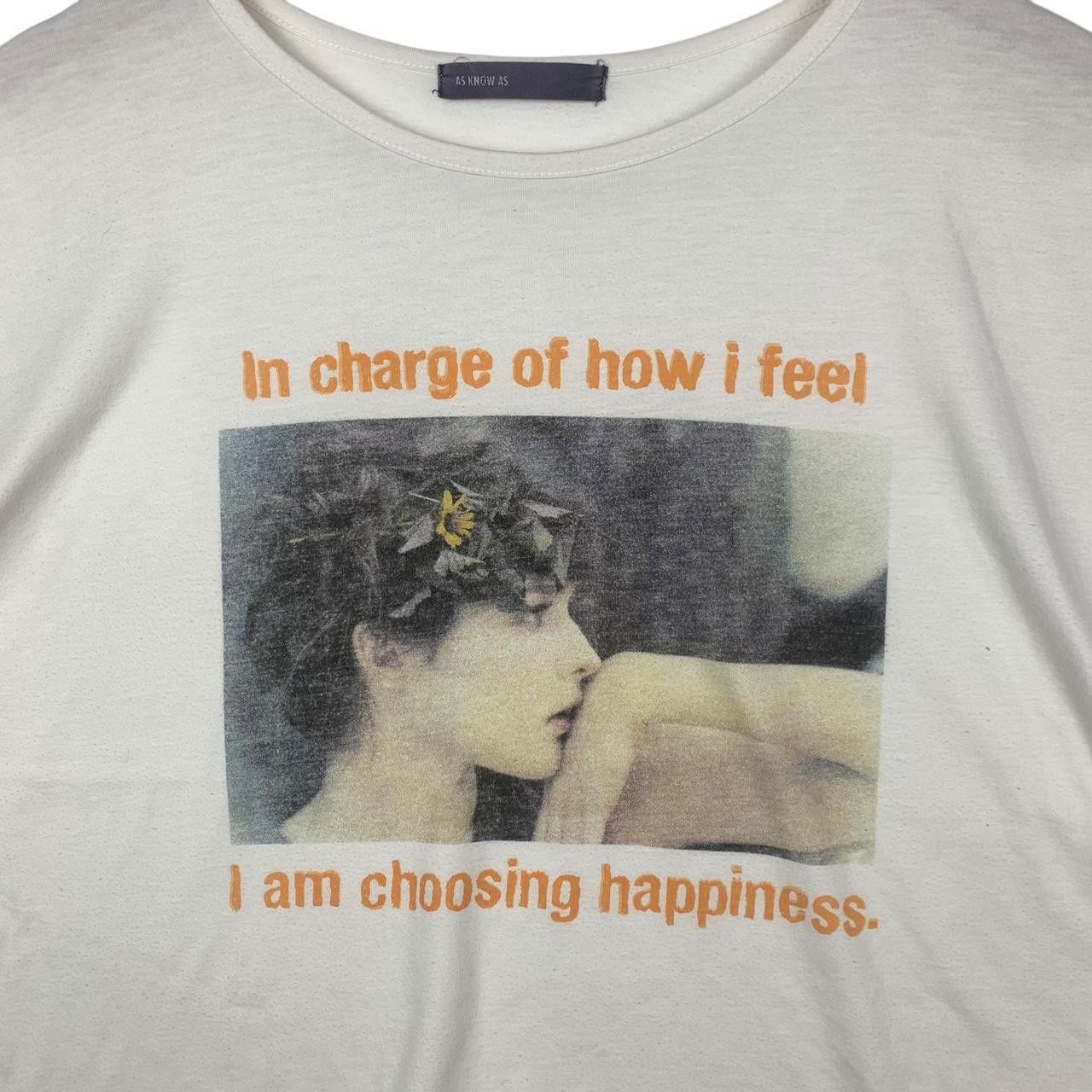 Other AS KNOW AS Special Project Choose Happiness Cropped Top Size XL / US 12-14 / IT 48-50 - 5 Thumbnail