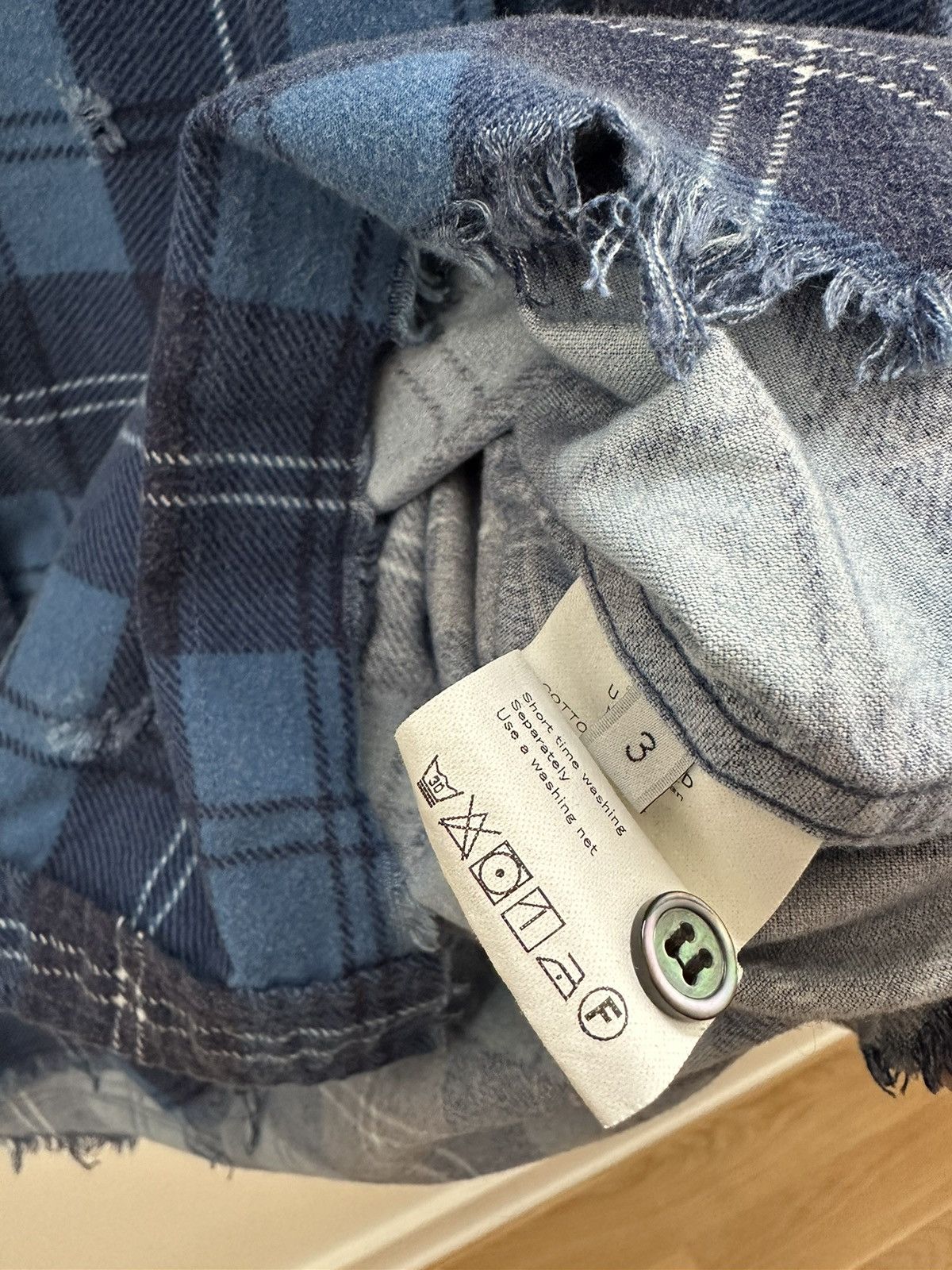 Unused Damaged check shirt Size US L / EU 52-54 / 3 - 3 Thumbnail