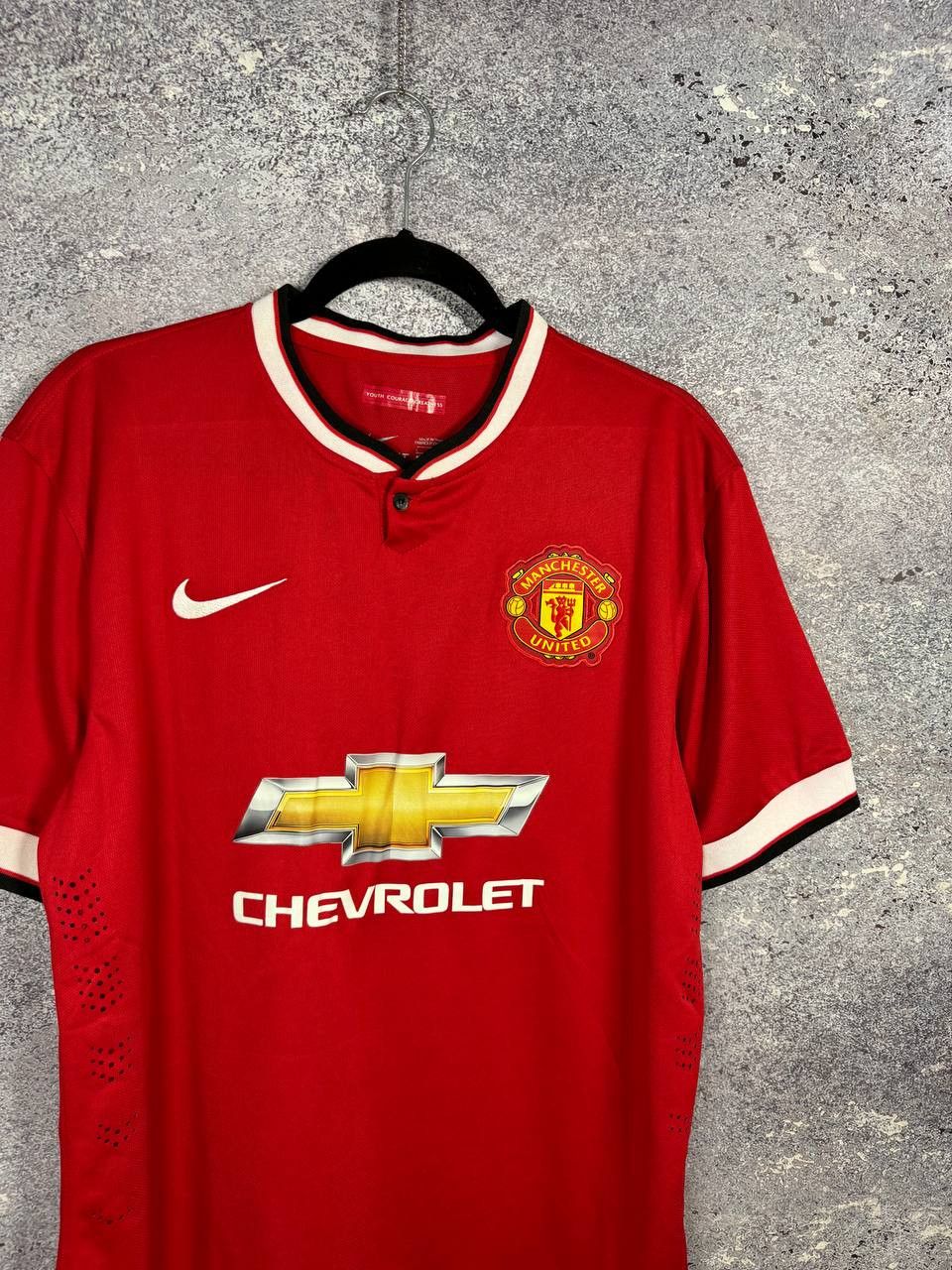 Nike DI MARIA Manchester United 2014/15 Nike Soccer Jersey Size US L / EU 52-54 / 3 - 5 Thumbnail