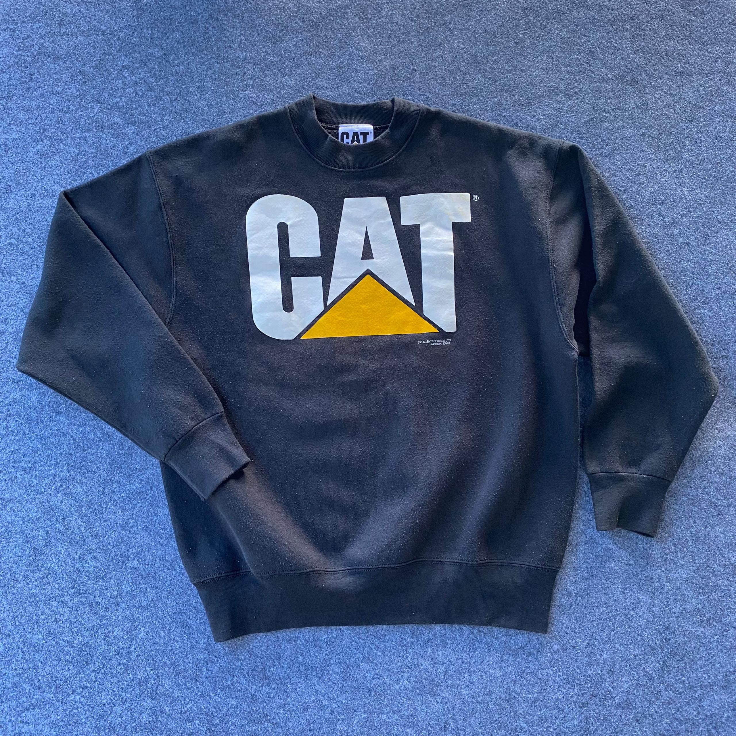 Vintage Caterpillar Spear Out Sweatshirt