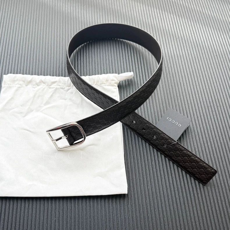Gucci Gucci Size85 Cowhide belt Size ONE SIZE - 1 Thumbnail