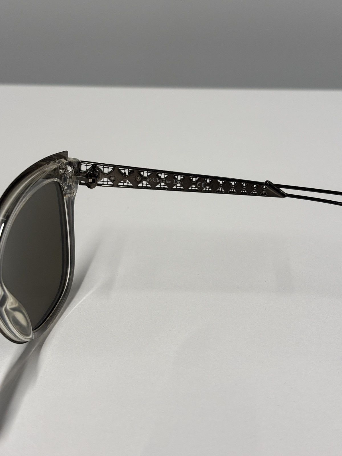 Dior Dior Silver Round Glasses Size ONE SIZE - 5 Thumbnail