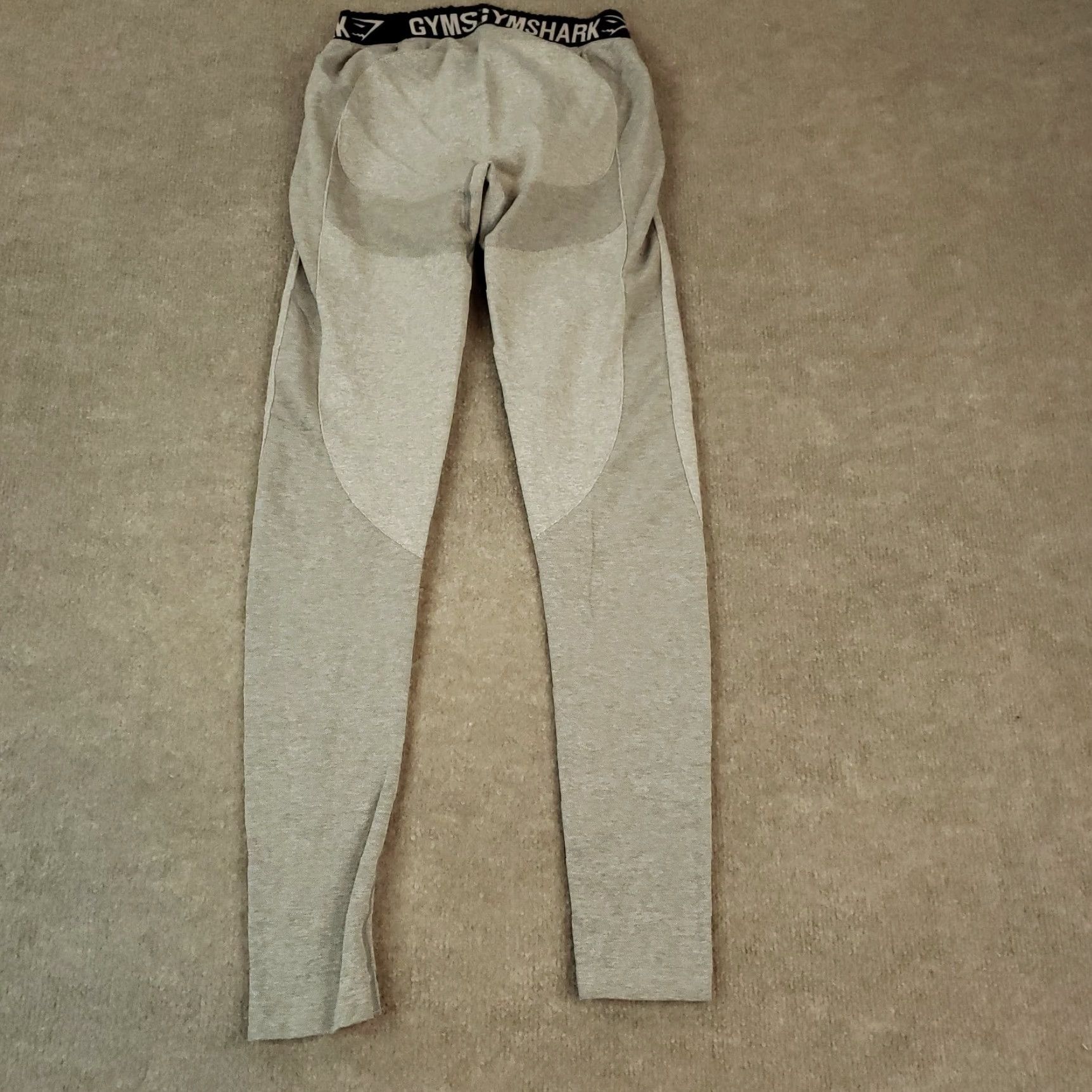 Gymshark Gymshark Leggings Womens Extra Small Gray Running Yoga Activewear Compression Stretch Comfort Size 26" / US 2 / IT 38 - 7 Thumbnail