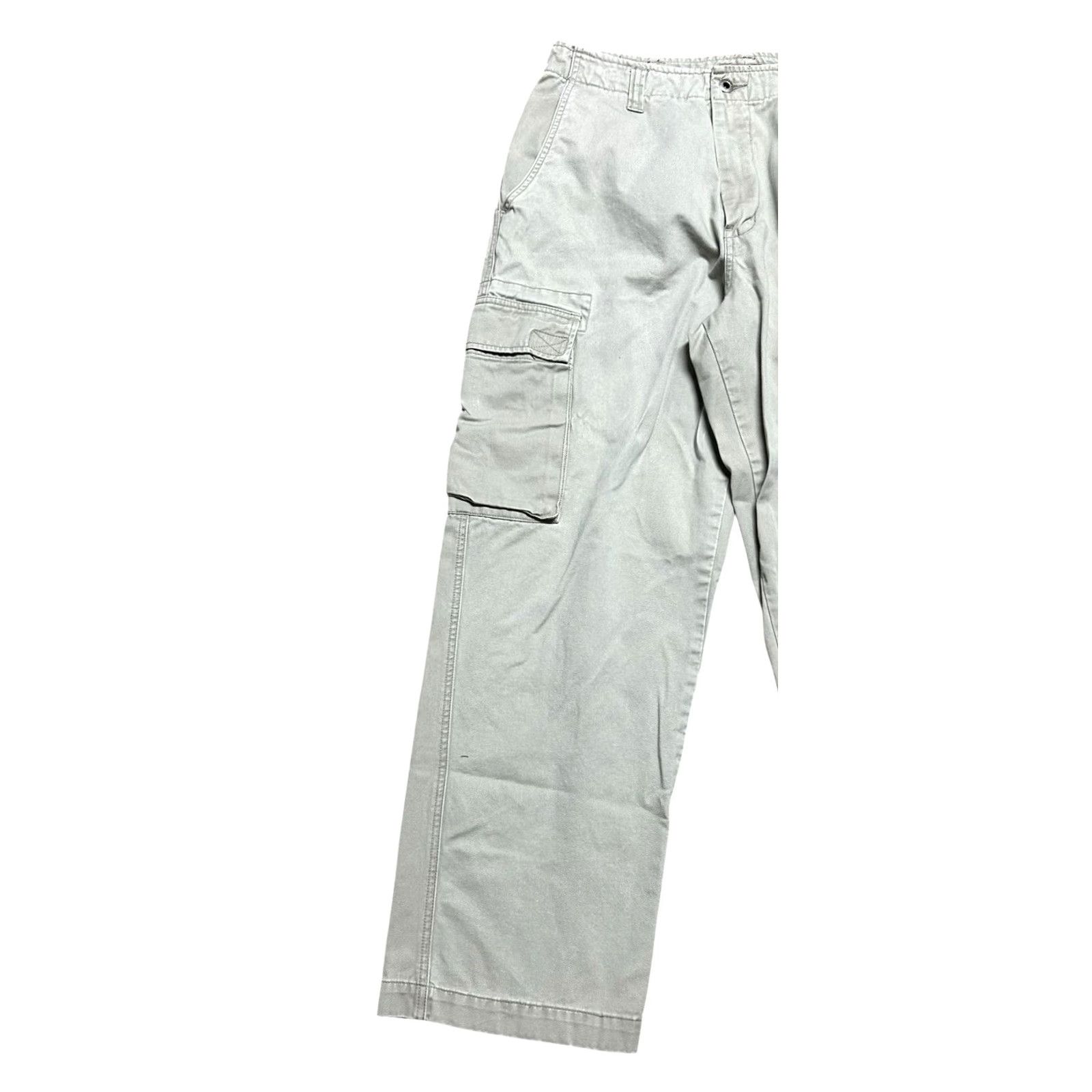 Vintage VINTAGE Union Bay Cargo Pants Men 32x32 Tan Wide-Leg Grunge Skater Public Size US 32 / EU 48 - 2 Thumbnail