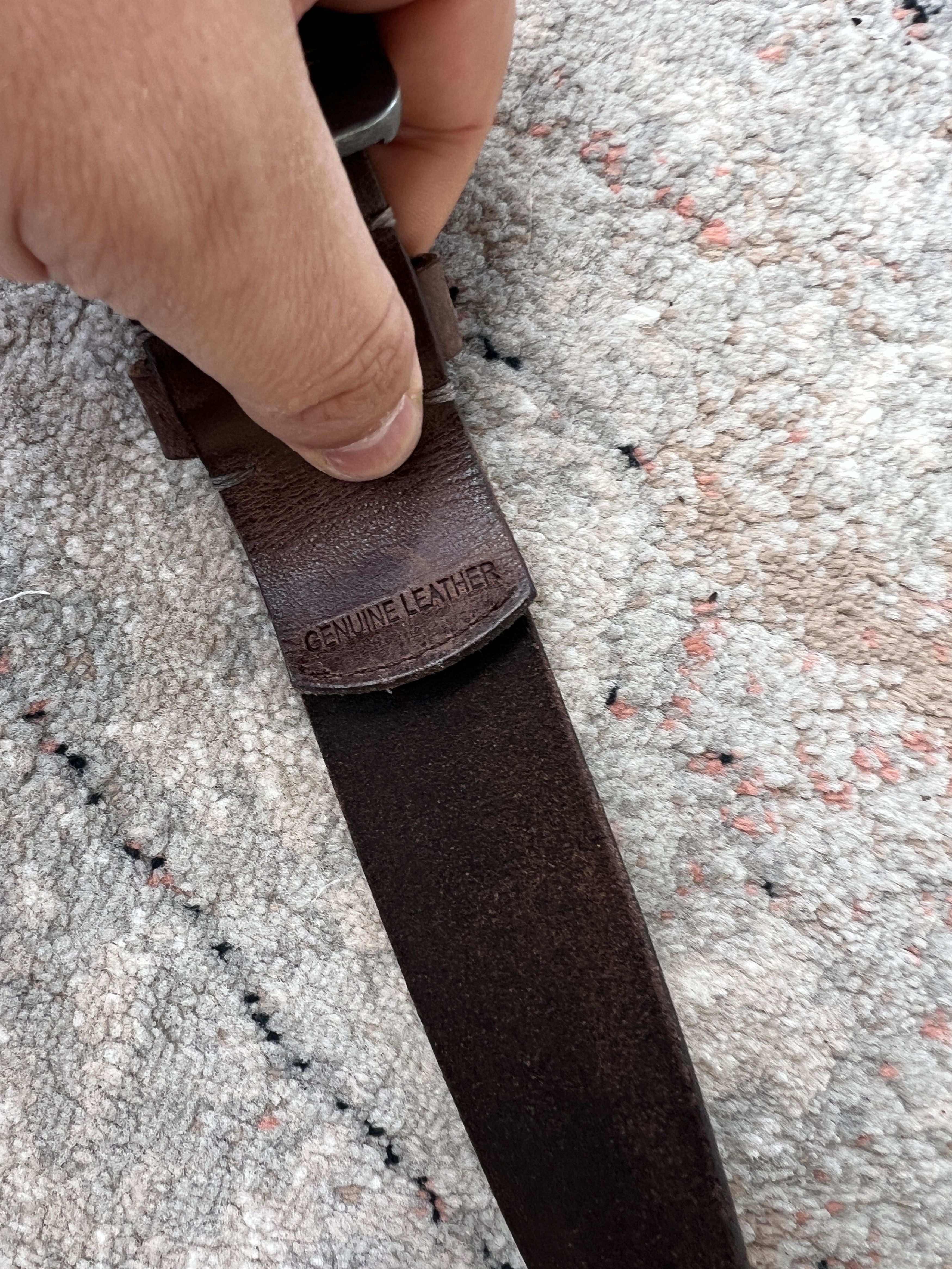 Dickies × Leather Dickies Leather Belt Size ONE SIZE - 6 Thumbnail