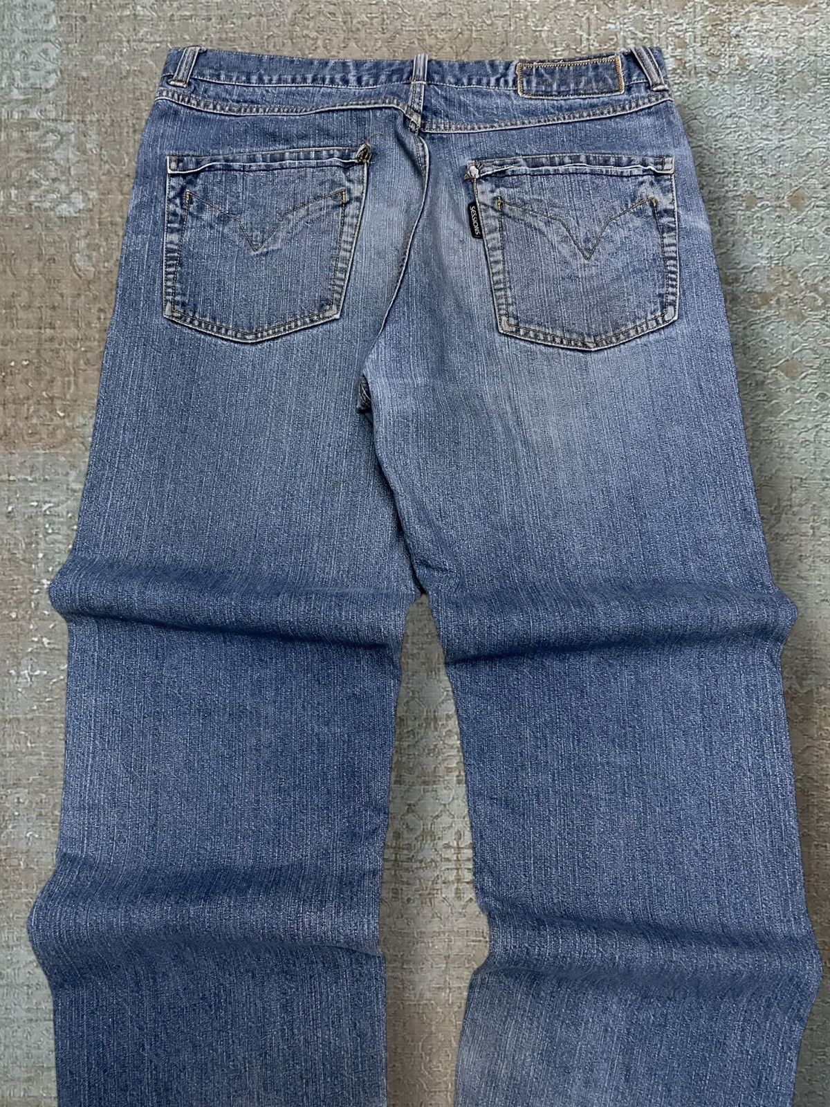 Sessions Vintage 1990s Designer Sessions Streetwear Baggy Denim Style Size US 34 / EU 50 - 12 Thumbnail