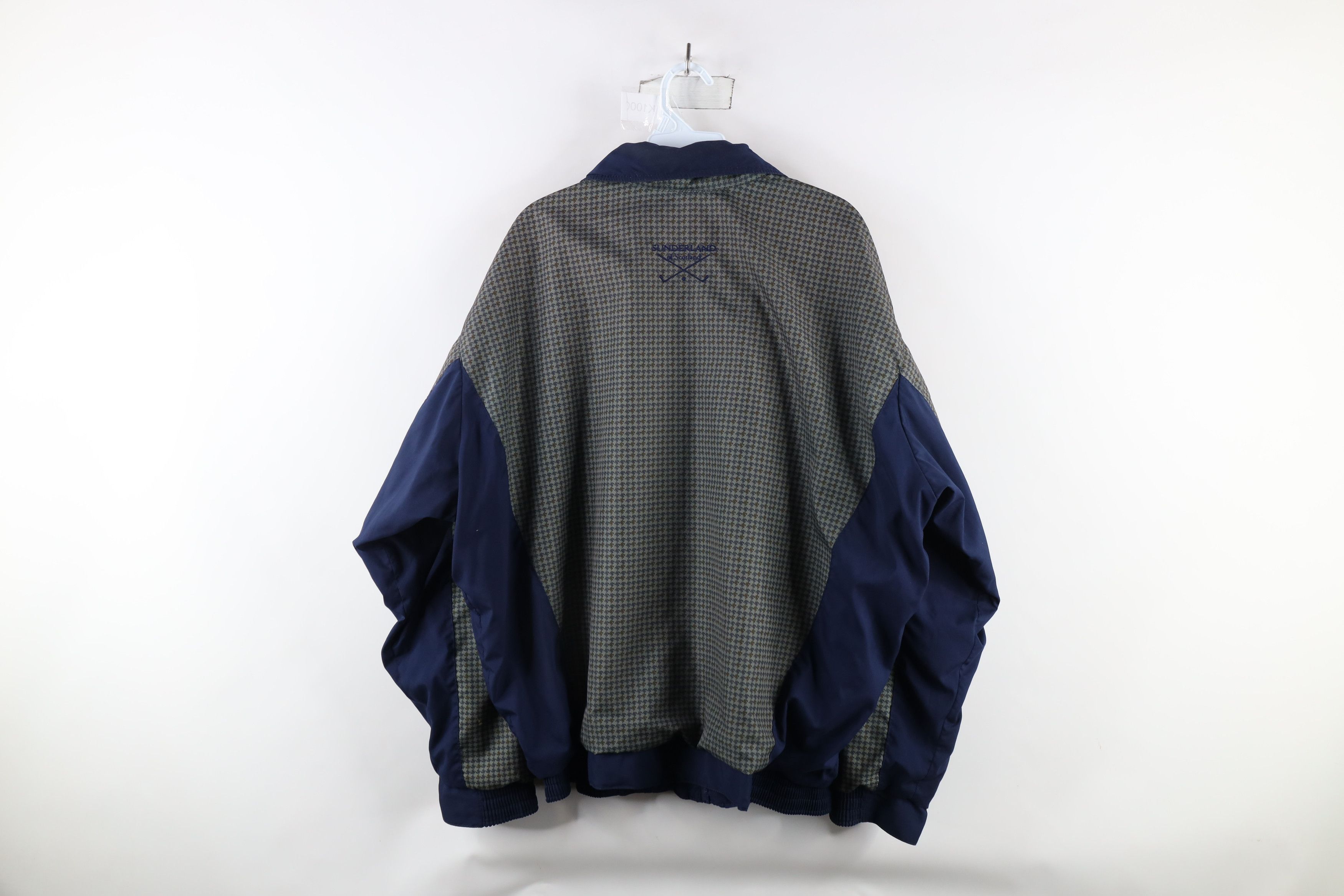 Vintage Vintage 90s Streetwear Waterproof Goretex Houndstooth Jacket Size US XL / EU 56 / 4 - 15 Thumbnail