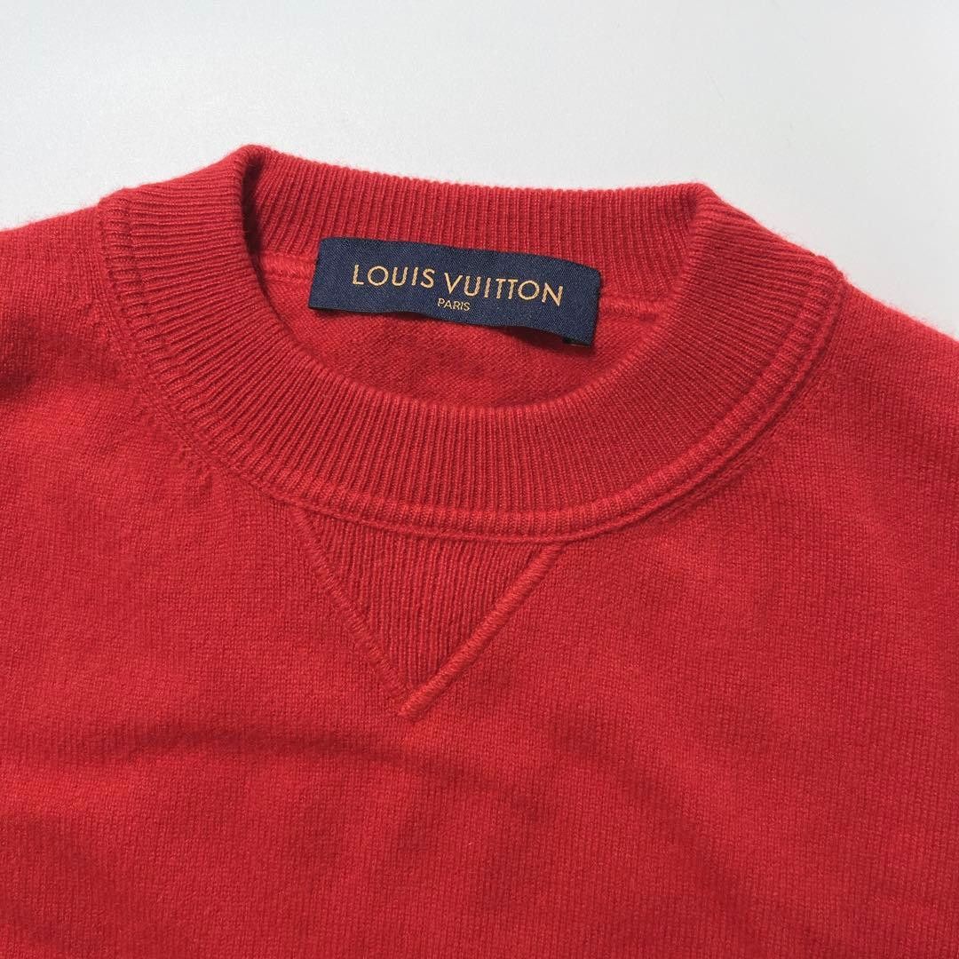 Louis Vuitton Louis Vuitton Inside Out Cashmere Knit Sweater Silk Red Size US XS / EU 42 / 0 - 3 Thumbnail