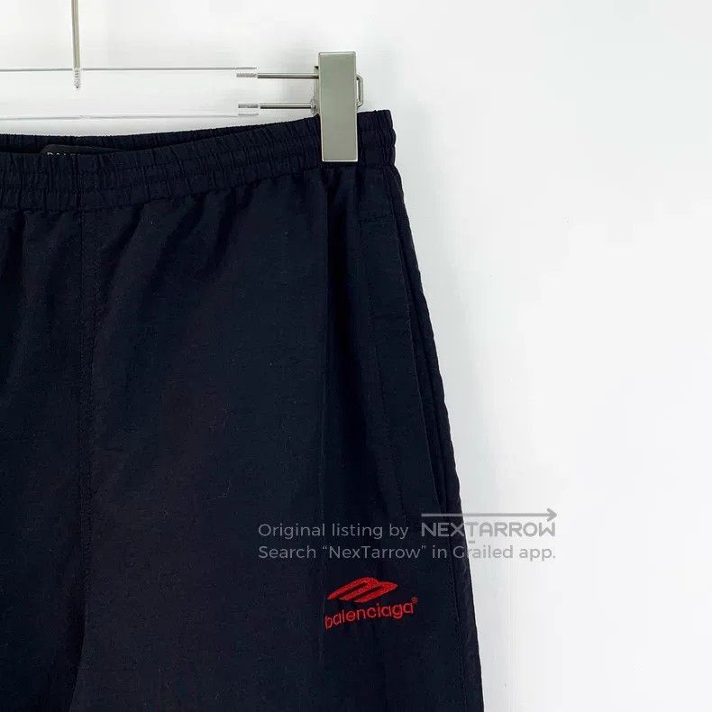 Balenciaga Balenciaga Black logo embroidery tapered casual sports lon Size US 36 / EU 52 - 3 Thumbnail