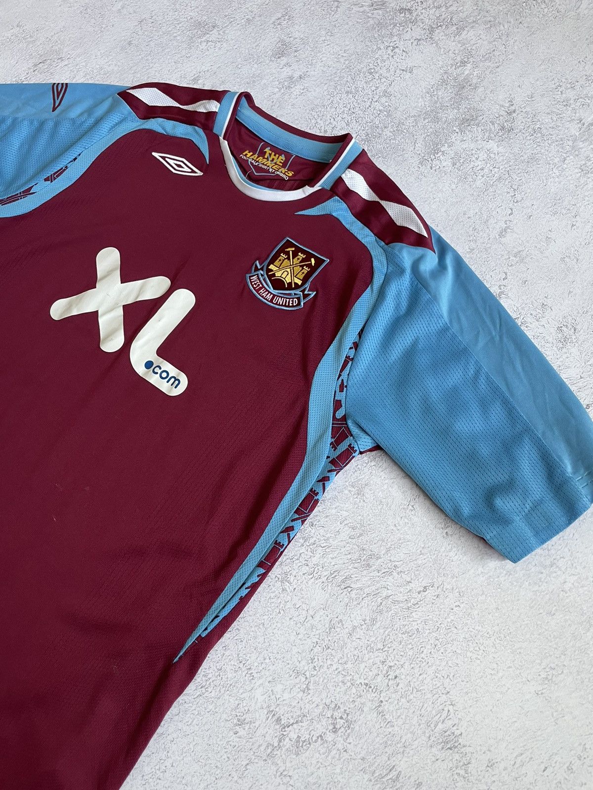 Umbro Umbro West Ham United 2007/2008 Home Soccer Tee L Size US L / EU 52-54 / 3 - 2 Thumbnail