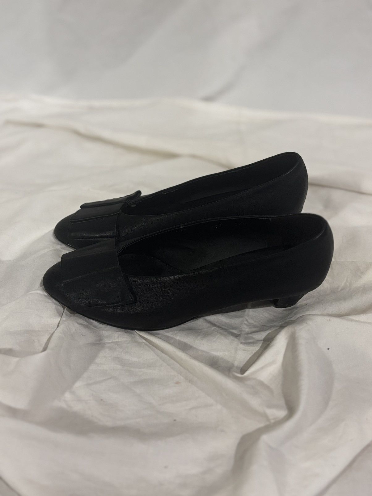 Other Black handmade 1.5” Pumps.wf391 Size US 7 / IT 37 - 2 Thumbnail