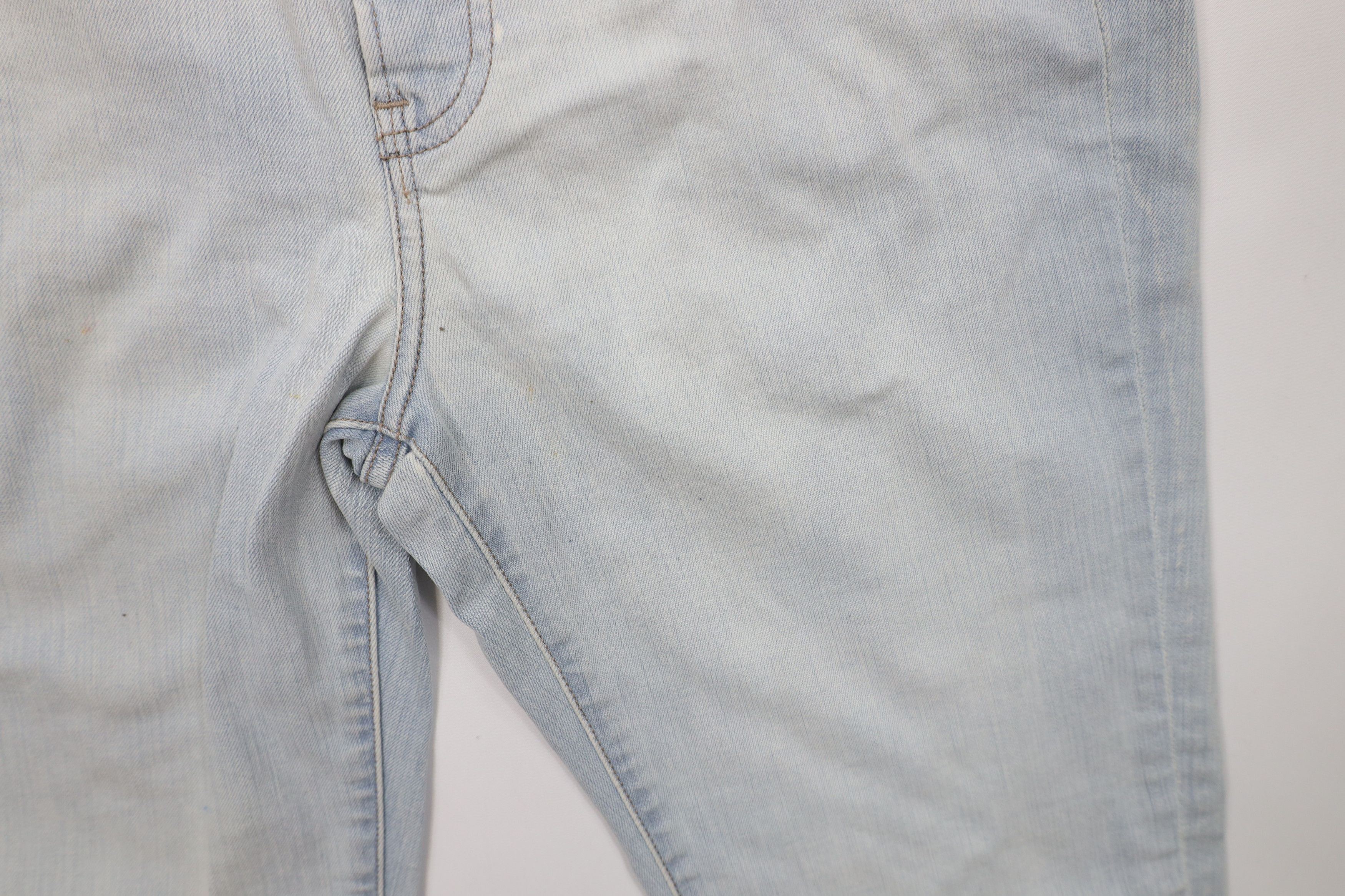 Express Express Marketing Sample Stretch Skinny Leg Denim Jeans Blue Size 28" / US 6 / IT 42 - 5 Thumbnail