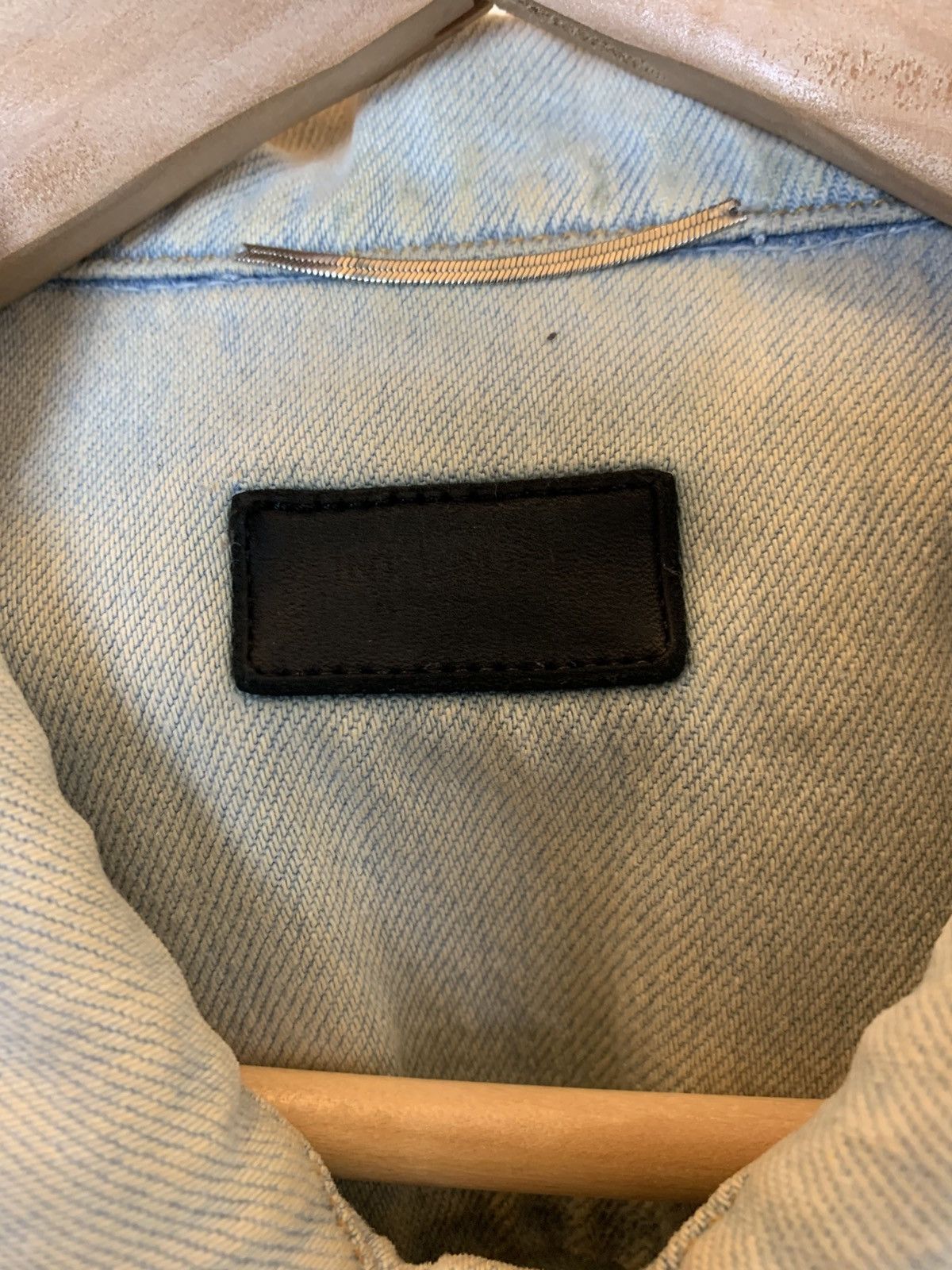 Hedi Slimane × Saint Laurent Paris Saint Laurent Paris AW13 Light Blue Denim Jacket DJ01M Size US S / EU 44-46 / 1 - 5 Thumbnail