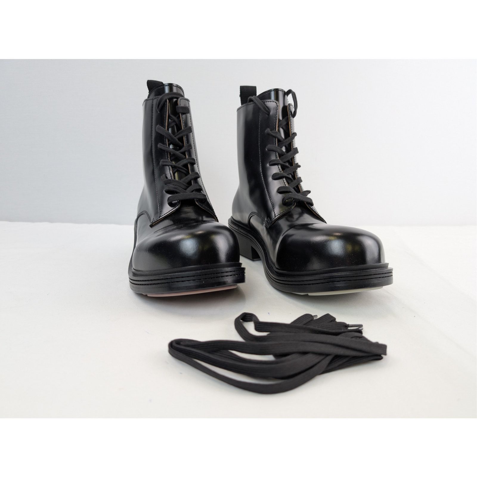 Bottega Veneta o1rshd1 Fireman Ankle Boots in Black Size US 9.5 / EU 42-43 - 5 Thumbnail