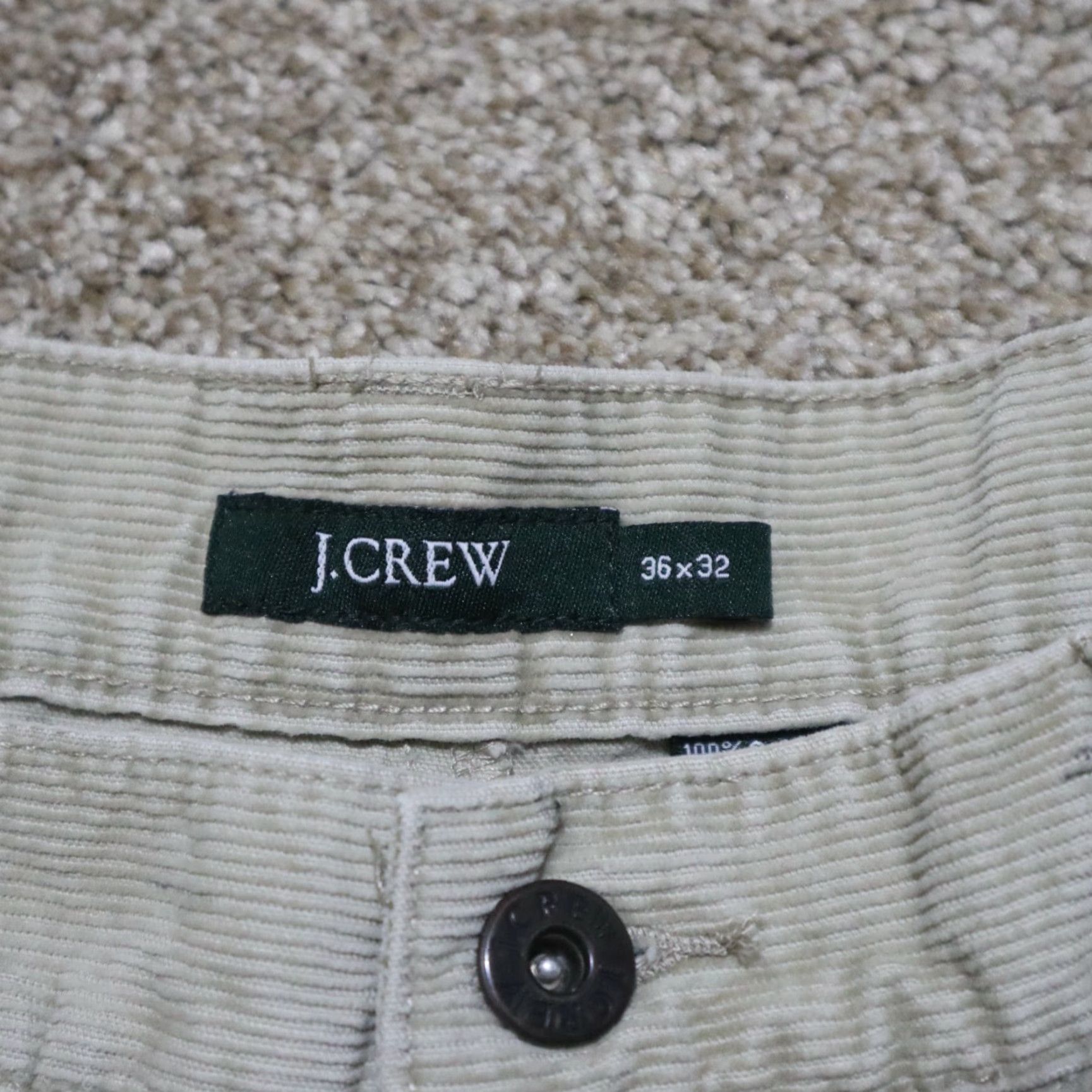 J.Crew J.CREW Pants Chino Beige Flat Front Mens 36x32 Pants Beige J.CREW Mens 36x32 Chino Flat Front Size US 36 / EU 52 - 3 Thumbnail
