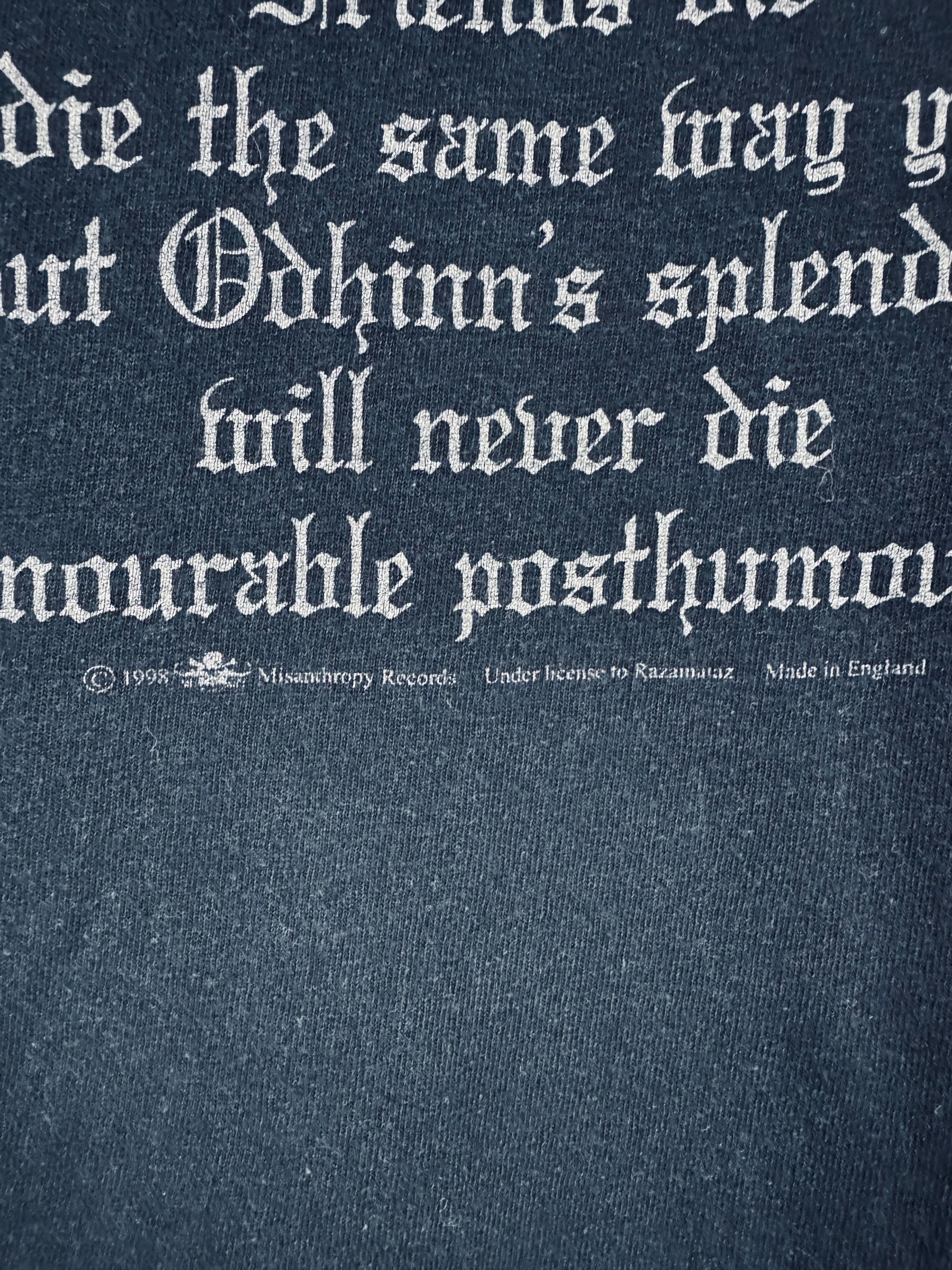 Band Tees Burzum - Det Som Engang Var 90s black metal t-shirt Size US L / EU 52-54 / 3 - 5 Thumbnail