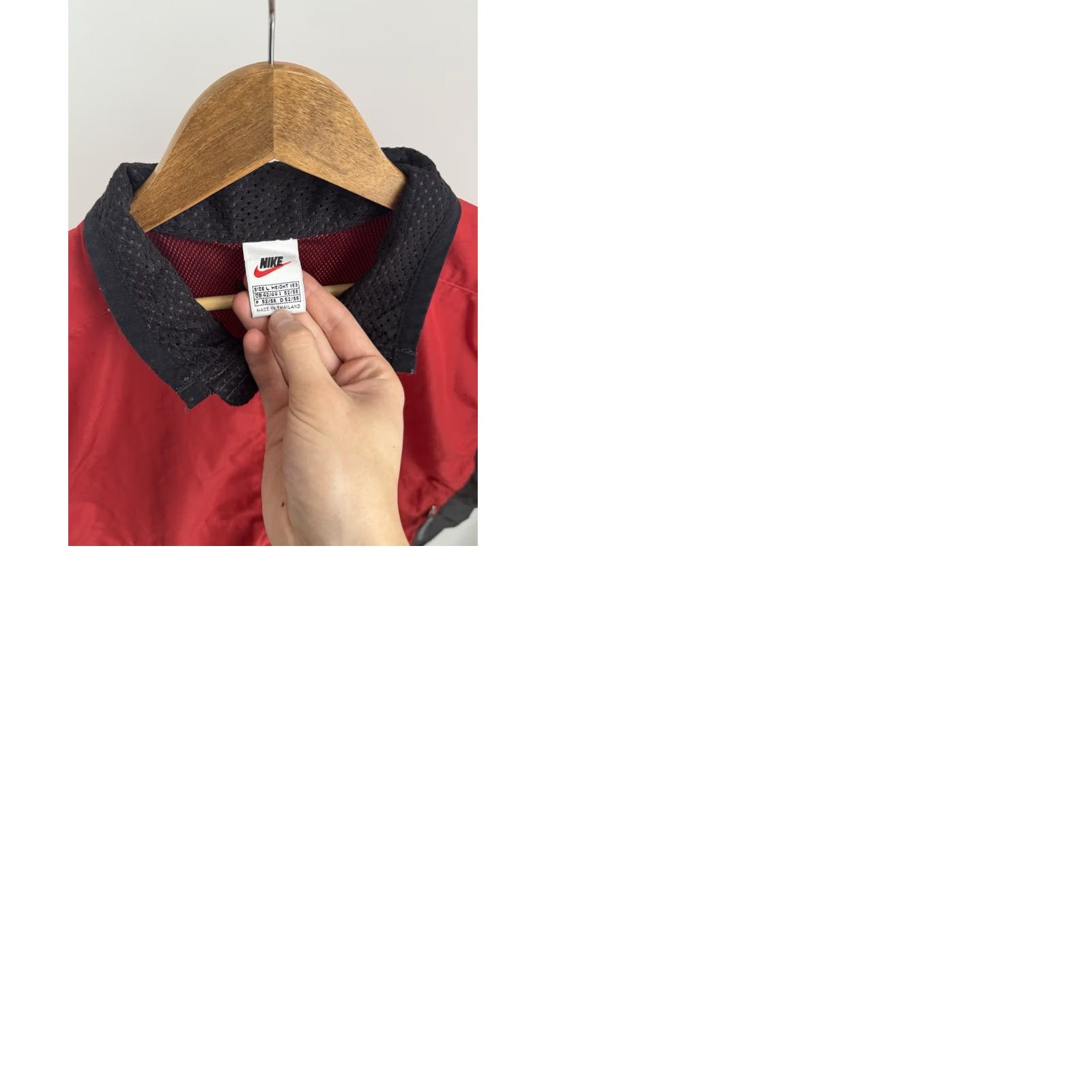 Nike VINTAGE Nike Vest Windbreaker Mens L Red Nylon 90s Sports Retro Casual Streetwear USA Nike Acg Size US L / EU 52-54 / 3 - 9 Thumbnail