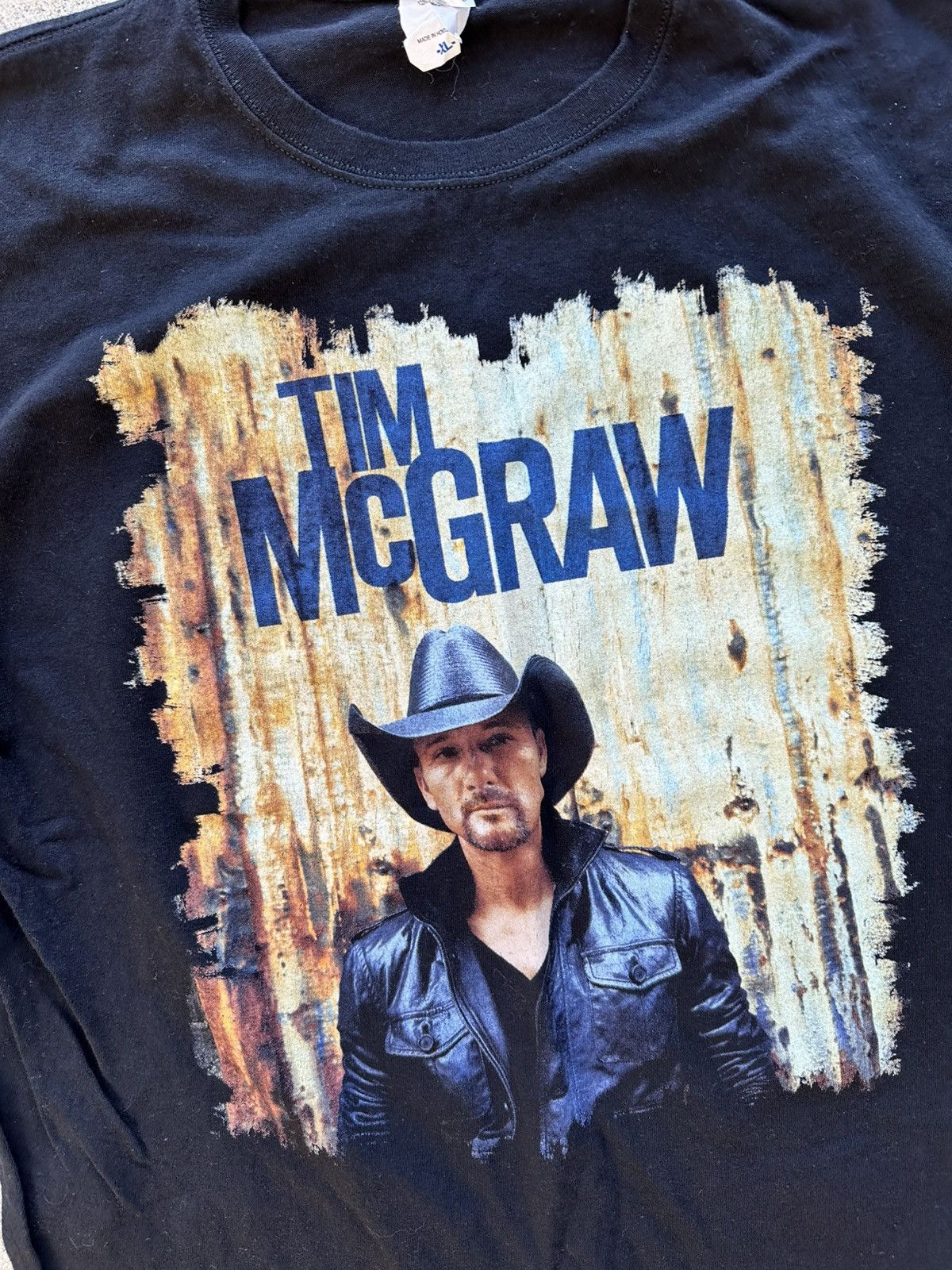 Anvil × Band Tees Tim McGraw Concert Tee Short Men Size Xl 2012 Band Tour Size US XL / EU 56 / 4 - 3 Thumbnail