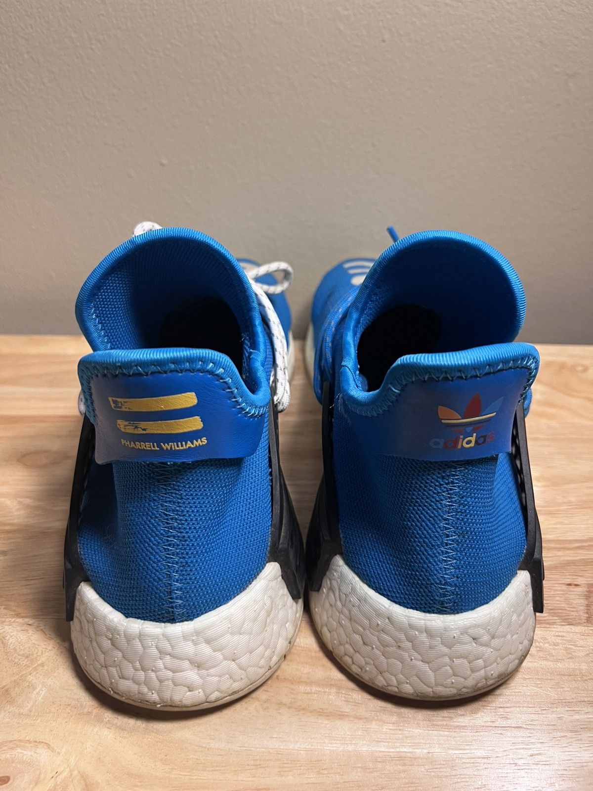 adidas gazelle silver green womens Adidas NMD HU Pharrell Human Being Sharp Blue main image 0