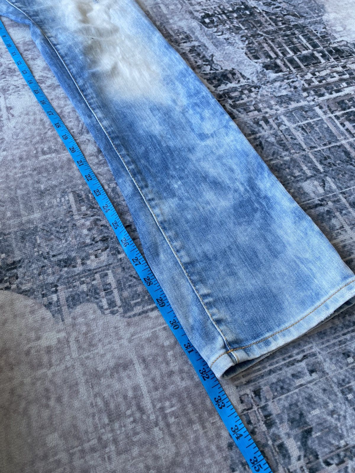 Dsquared2 Dsquared2 Bleached Distressed Jeans Size 30" / US 8 / IT 44 - 12 Thumbnail