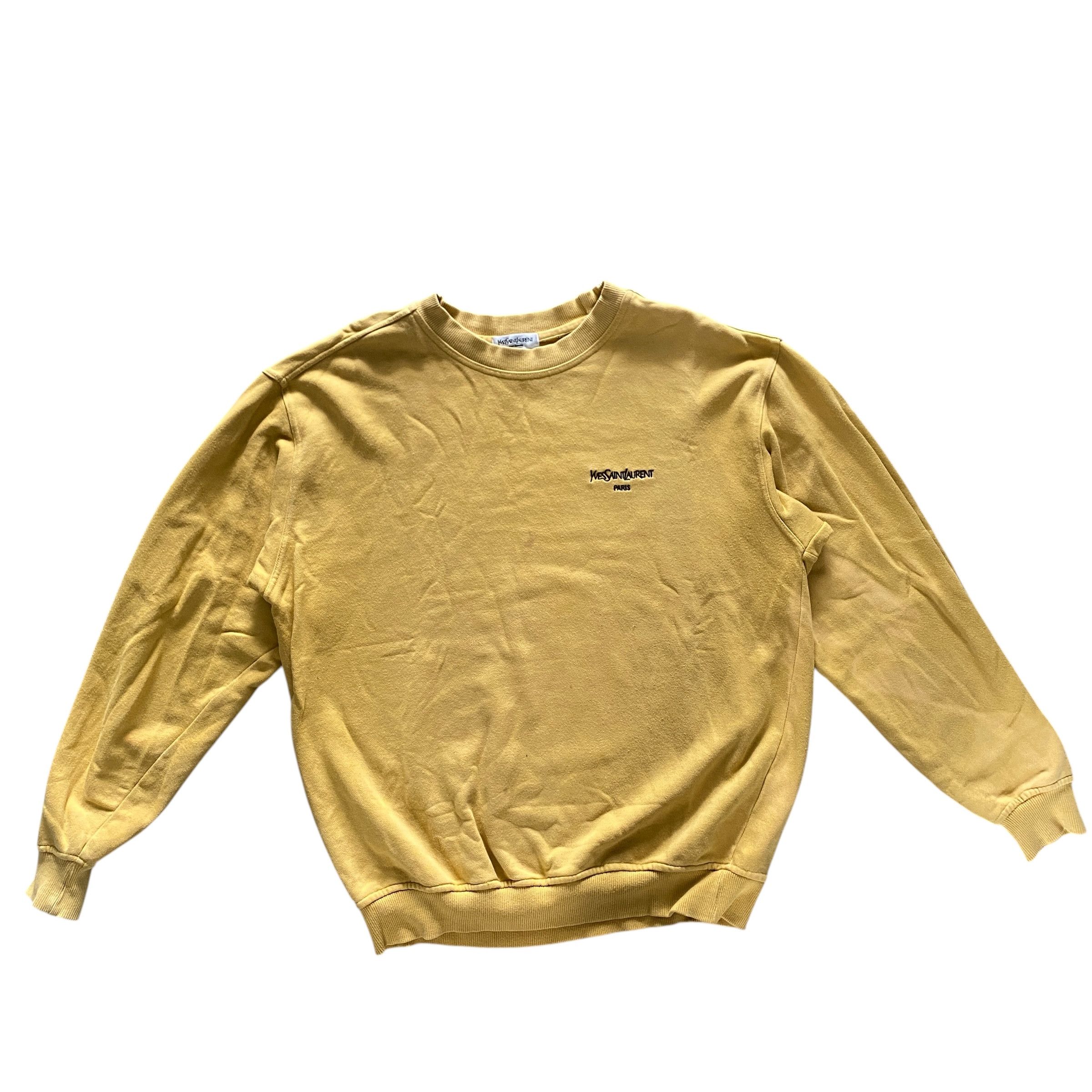 Yves Saint Laurent Vintage Yves Saint Laurent Sweatshirt Crewneck Size US L / EU 52-54 / 3 - 1 Thumbnail