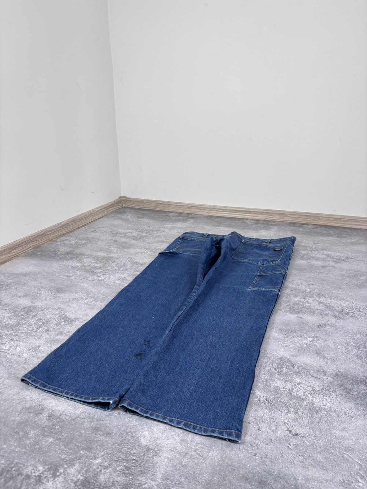 Dickies Dickies Men’s Carpenter Denim Jeans Flex Relaxed Straight Size US 38 / EU 54 - 3 Thumbnail