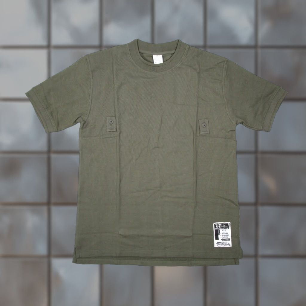 Tenderloin TENDERLOIN Shirt Men XL Green Short Sleeve Crew Neck Button Made in Japan Size US XL / EU 56 / 4 - 1 Thumbnail