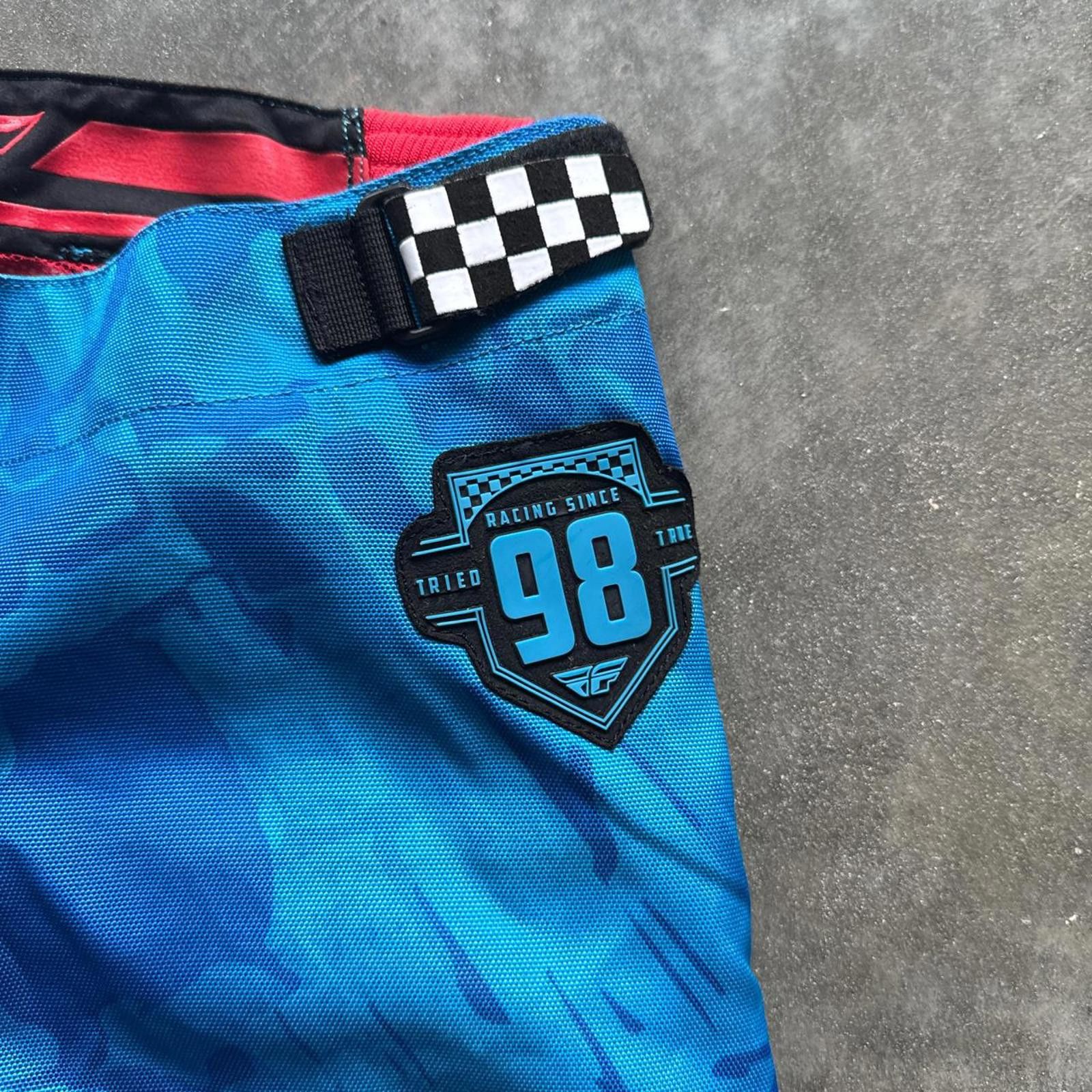Other Blue and red MX dirt bike pants #motocross Fly Racing Size US 32 / EU 48 - 5 Thumbnail