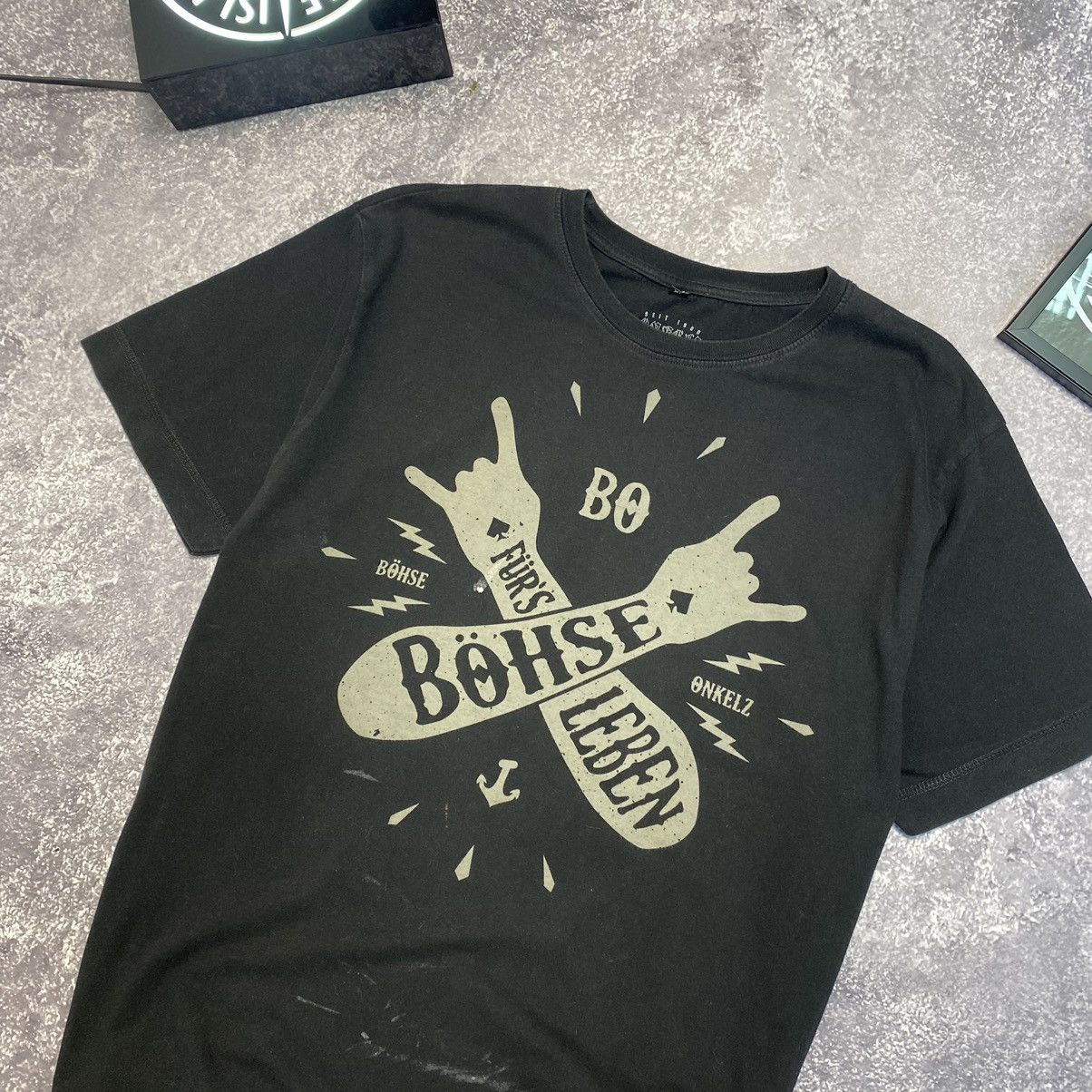 Band Tees Vintage Bohse Onkelz Big Graphic Logo rock band tee Size US XL / EU 56 / 4 - 2 Thumbnail
