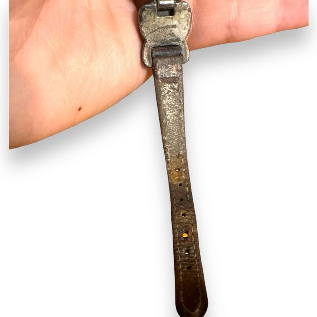 Brighton 90s Brighton Sterling Silver Case Leather Band Women’s Watch Size ONE SIZE - 4 Thumbnail