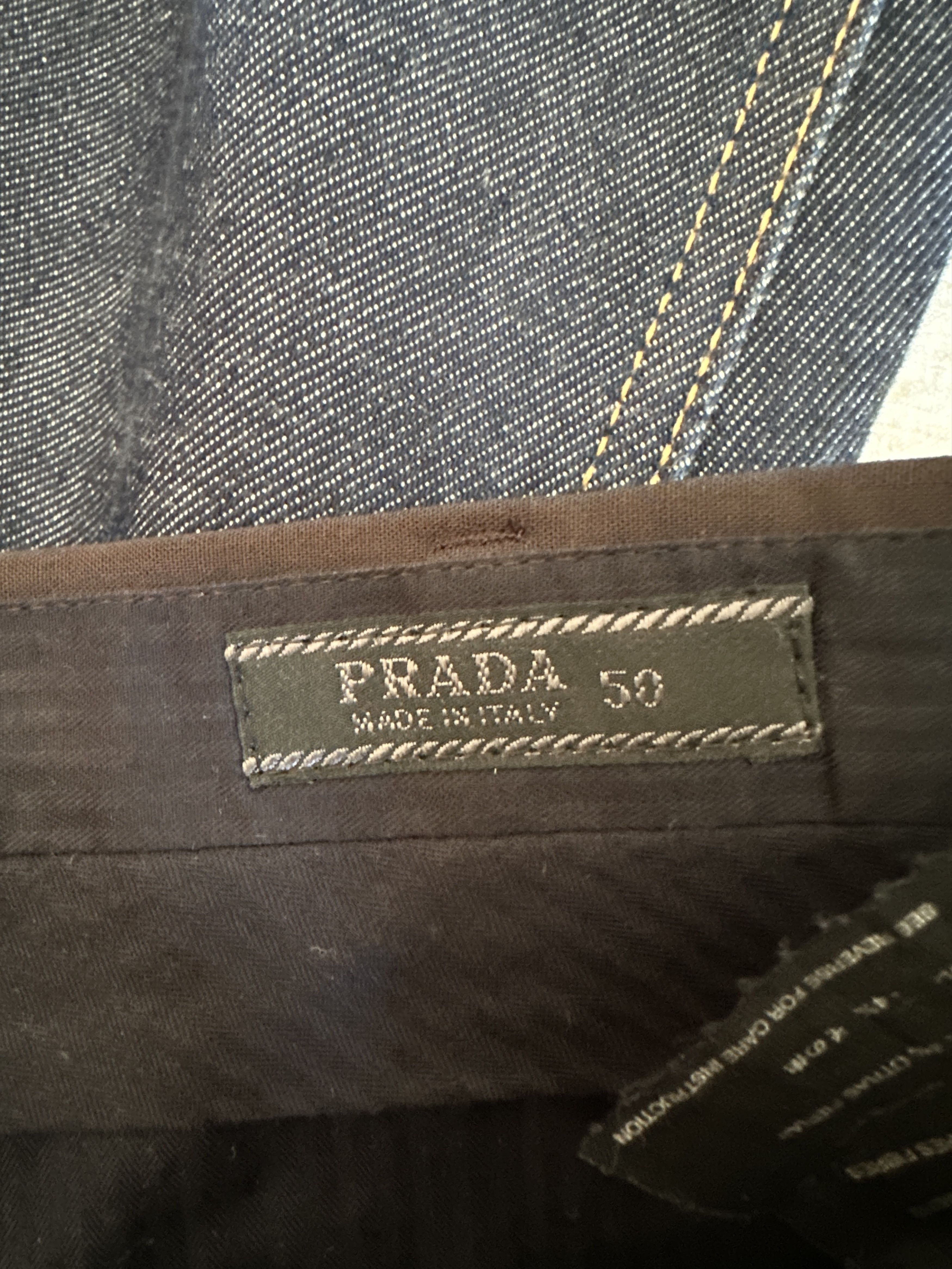 Prada Prada Wool Trousers Size US 34 / EU 50 - 4 Thumbnail
