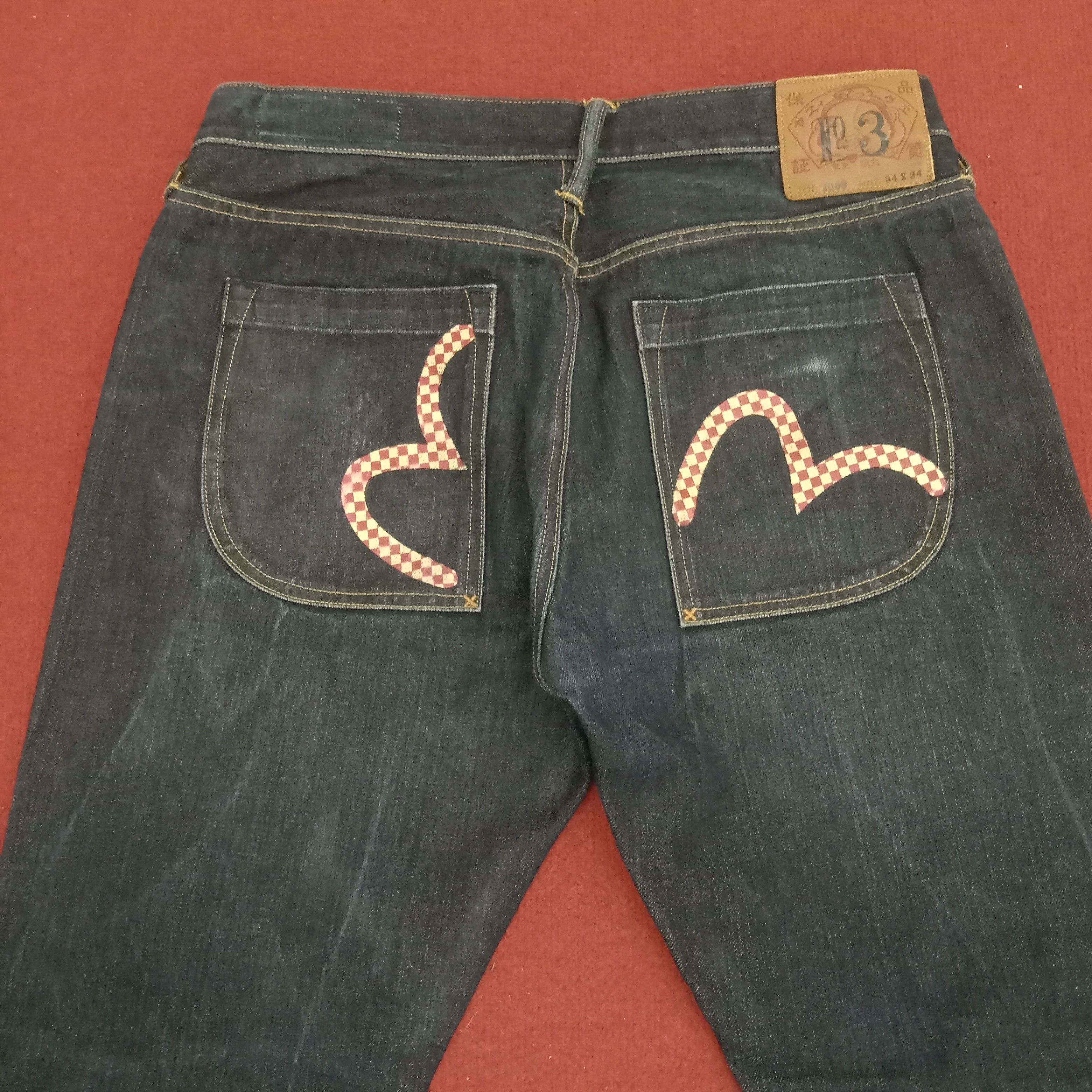 Evisu × Japanese Brand × Vintage Evisu Japanese Streetwear Skater Style Custom Daicock Jeans Size US 32 / EU 48 - 5 Thumbnail