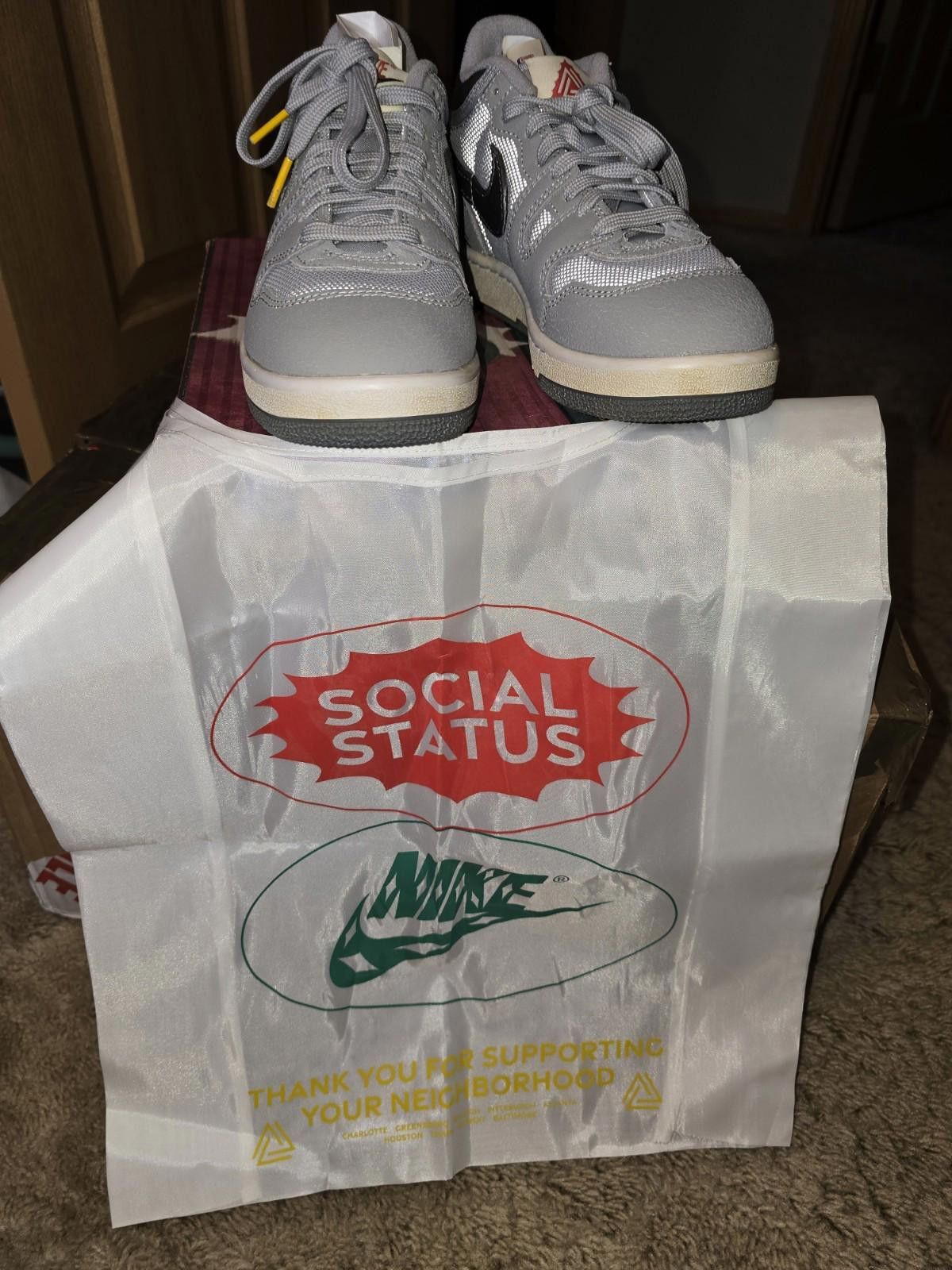 Nike Nike x Social Status Mac Attack SP Split Vision Grey Size US 5.5 / EU 38 - 11 Thumbnail